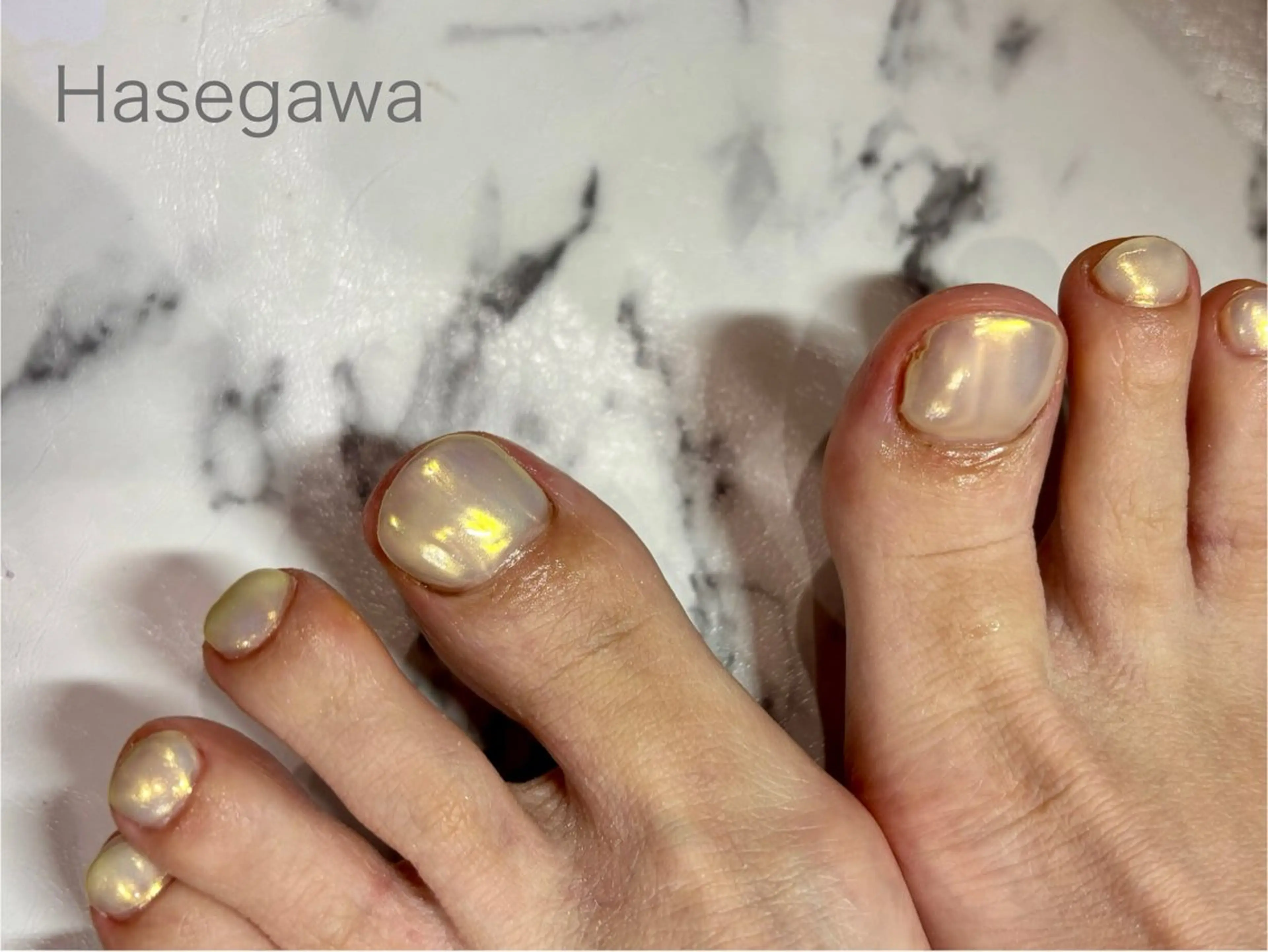 ミニモ限定🉐割引フットワンカラー２色まで（オフ込み）の写真