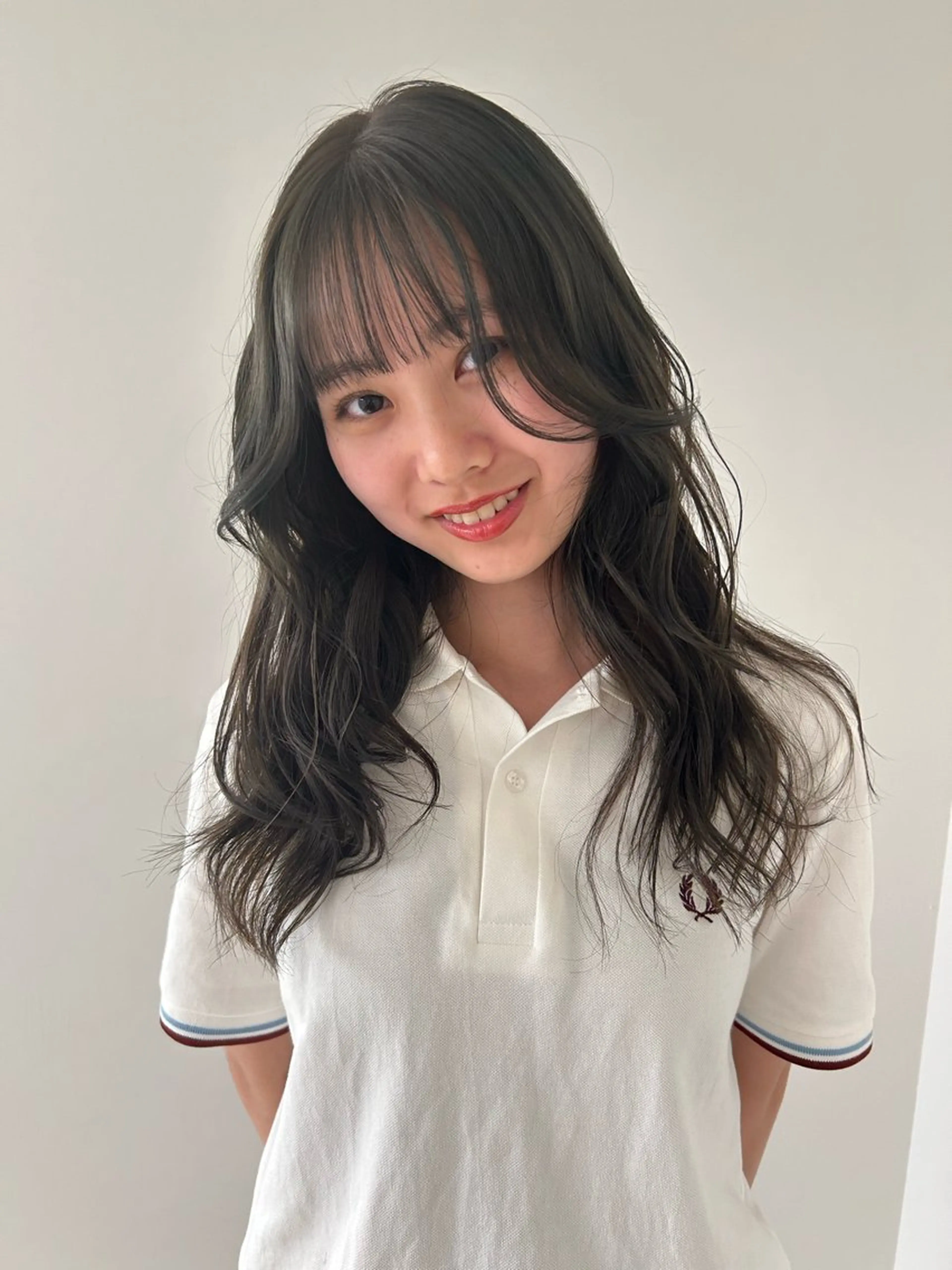 ロング カラー ヘアカラー トリートメント ケアパーマ/ケアブリ ーチdaisukeのヘアスタイル