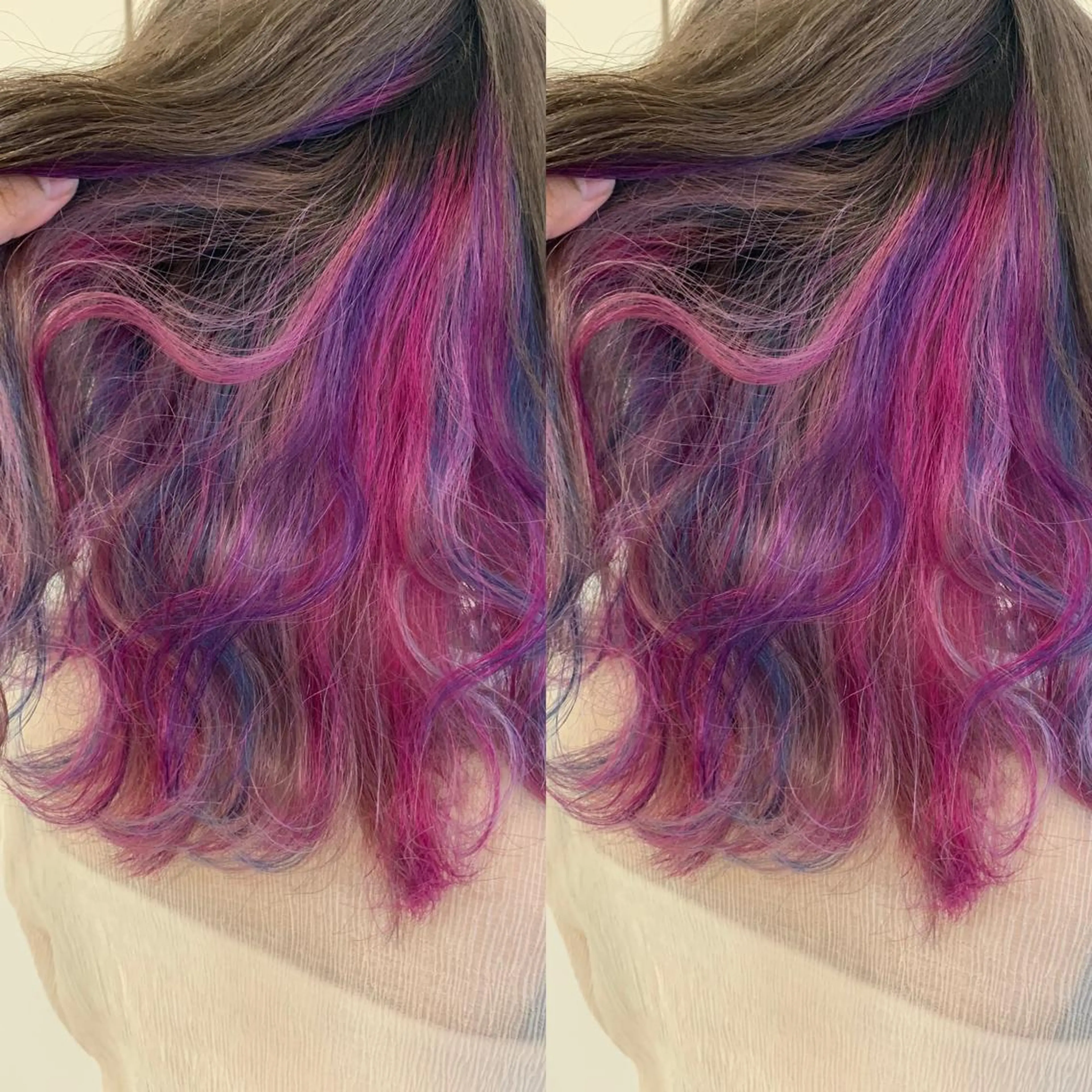 セミロング カラー 広がり、まとまらない お悩み改善/ 中田のヘアスタイル