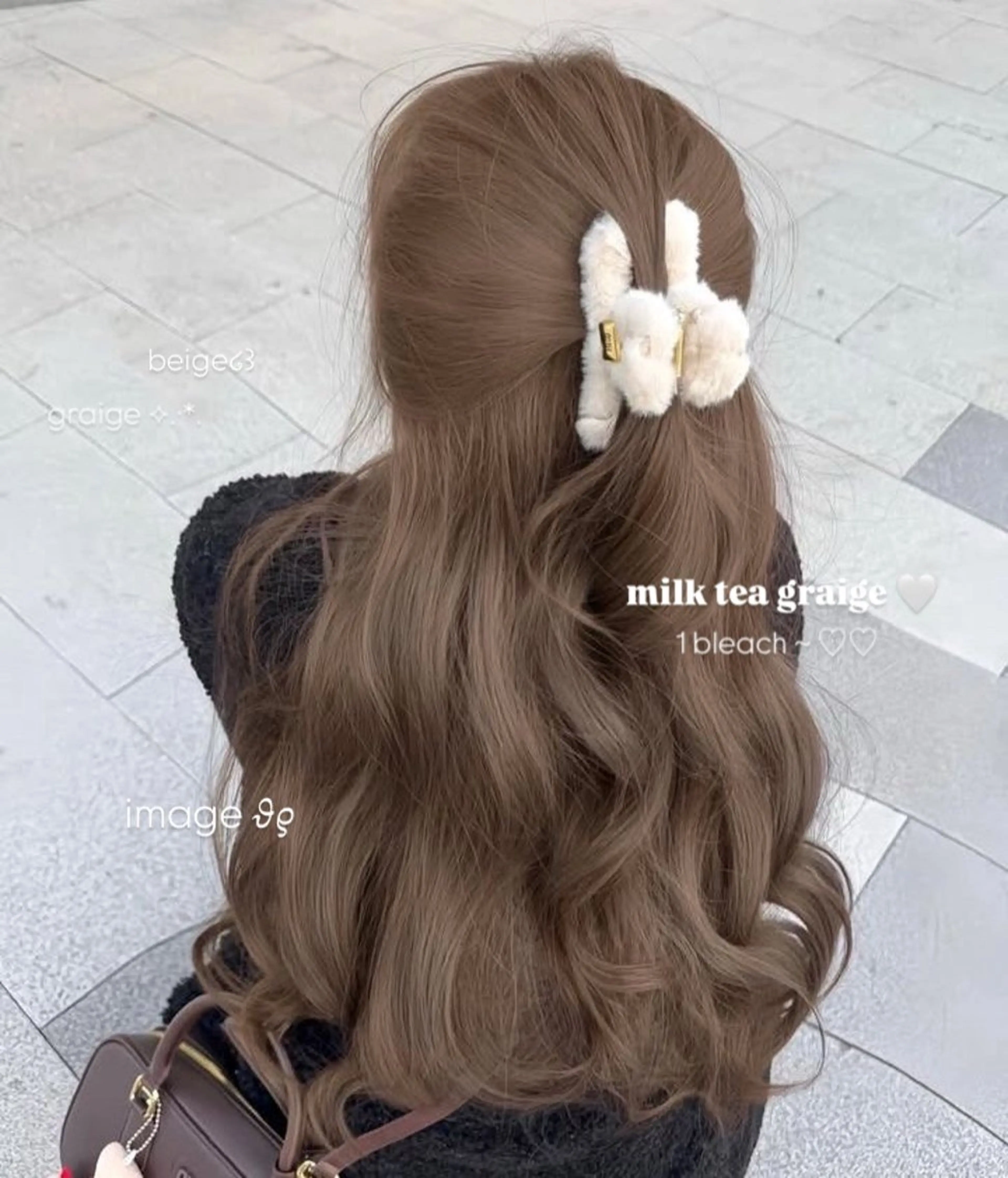 カラー ヘアカラー トリートメント 透ける透明感カラー 🎀anju/渋谷のヘアスタイル