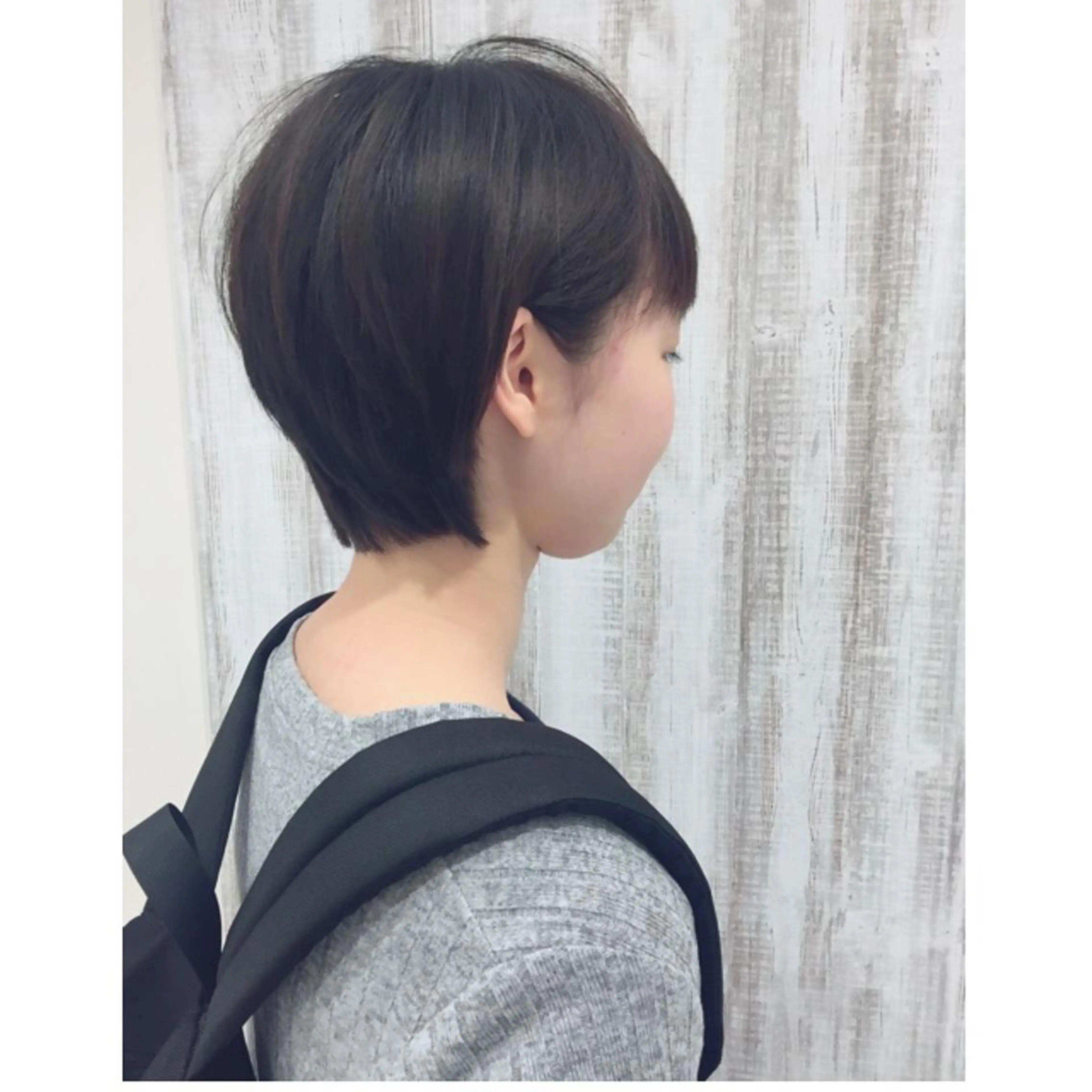 ショート ショートヘア 透明感♡︎♡︎ 佐々木早苗のヘアスタイル