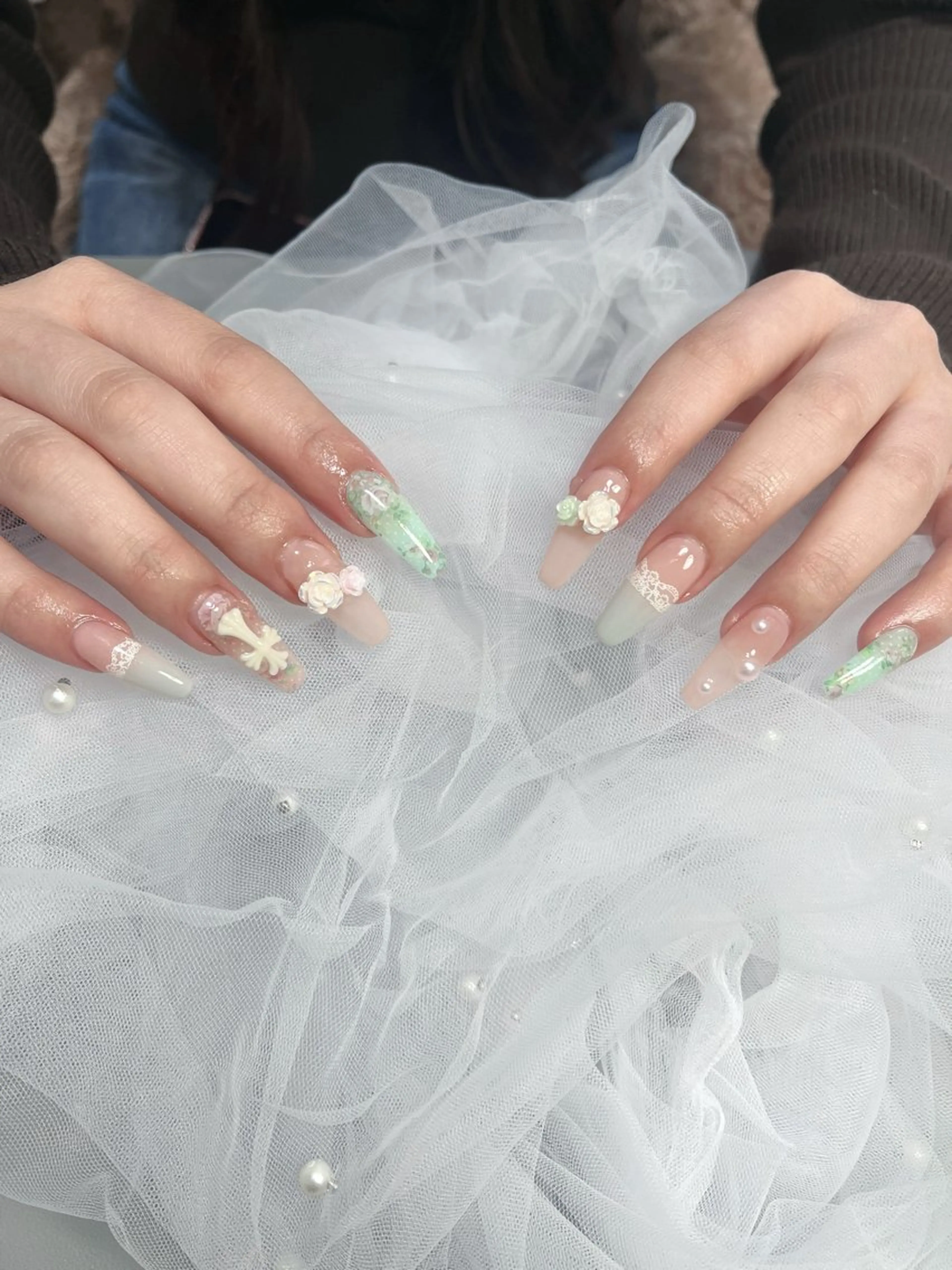 ネイル 持ち込み プライベートサロン WhiteLightのネイルデザイン