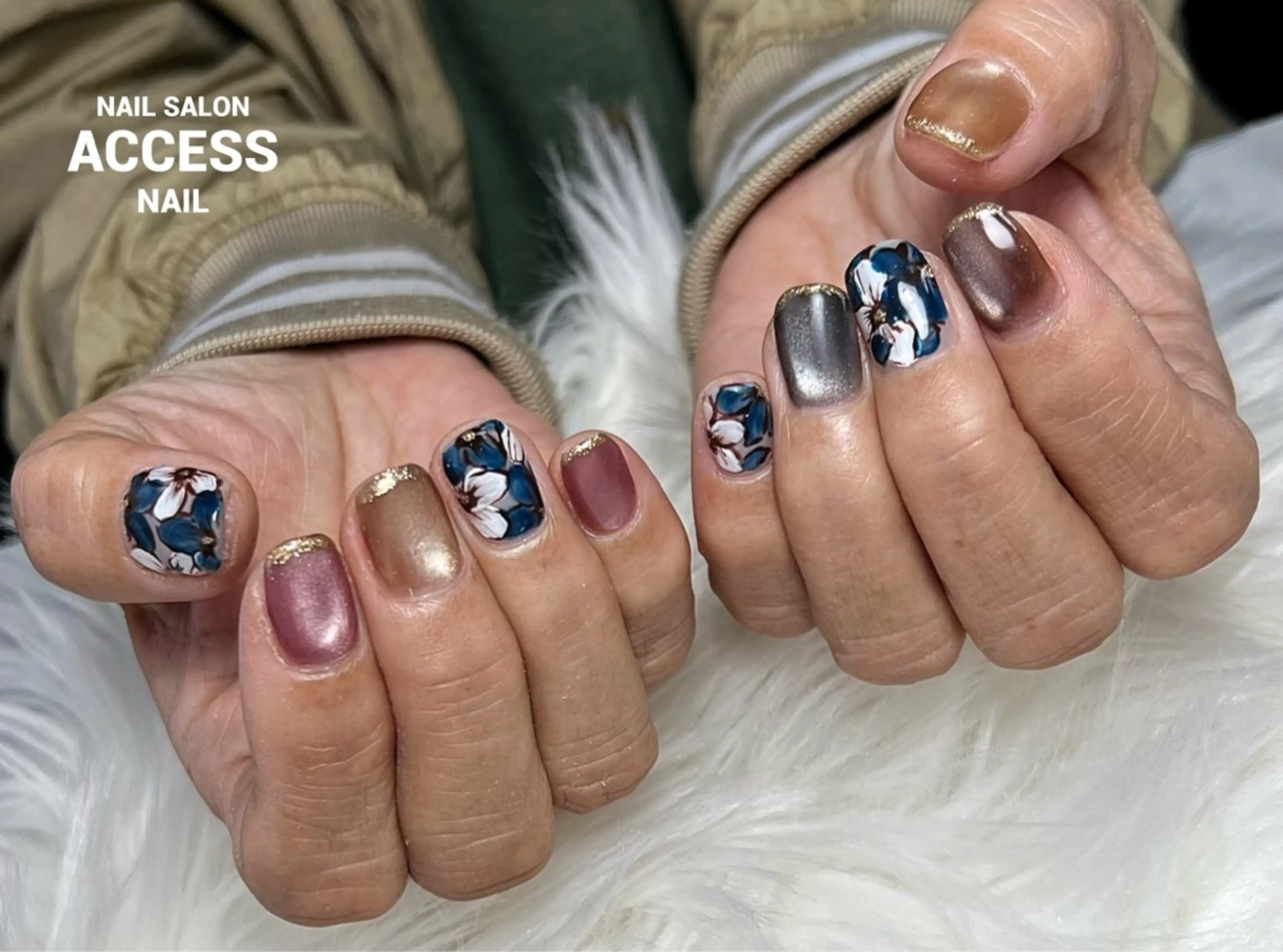 ネイル access nailのネイルデザイン