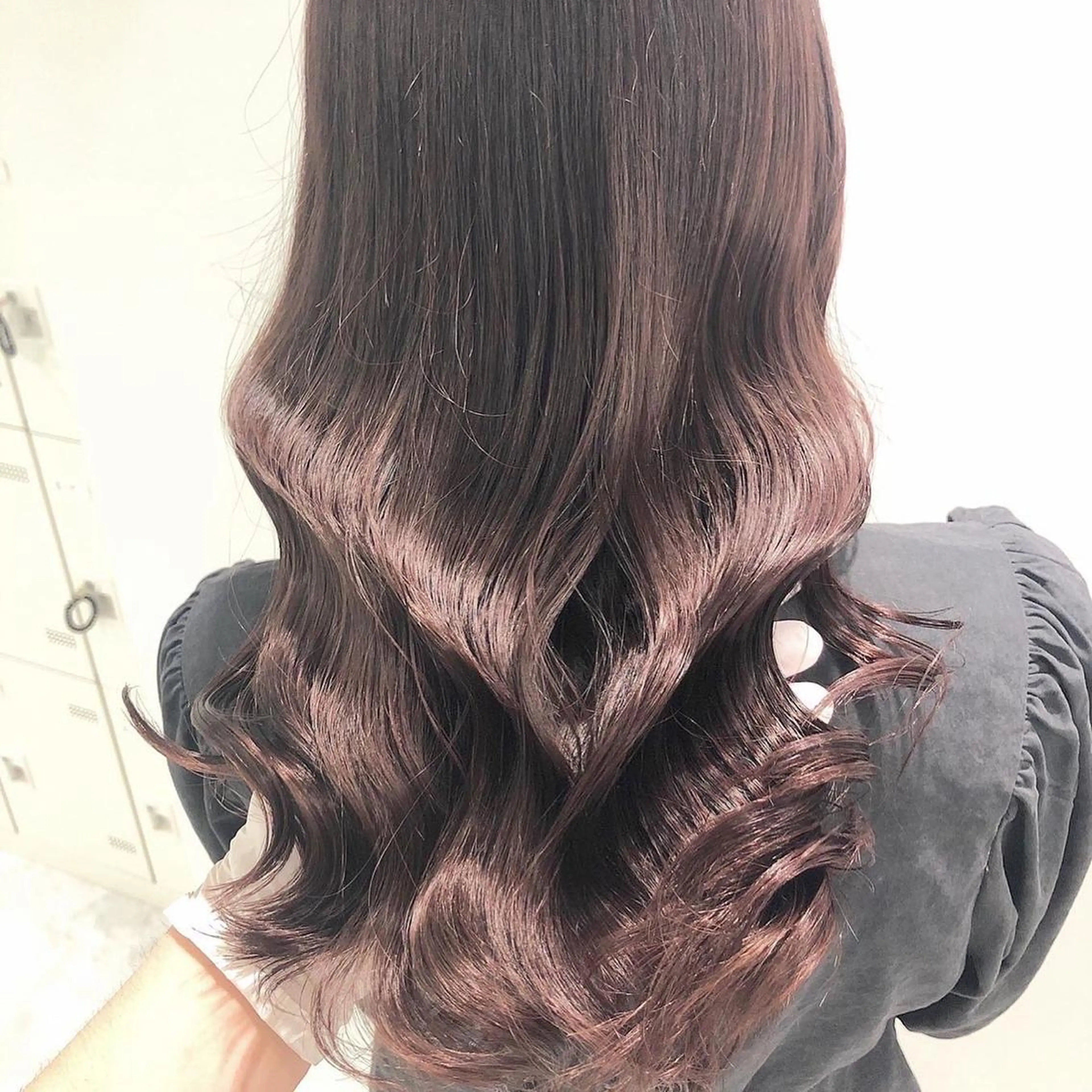 セミロング カラー カット ヘアカラー トリートメント ヘッドスパ ヘアセット ベージュカラー💖 やすひろのヘアスタイル