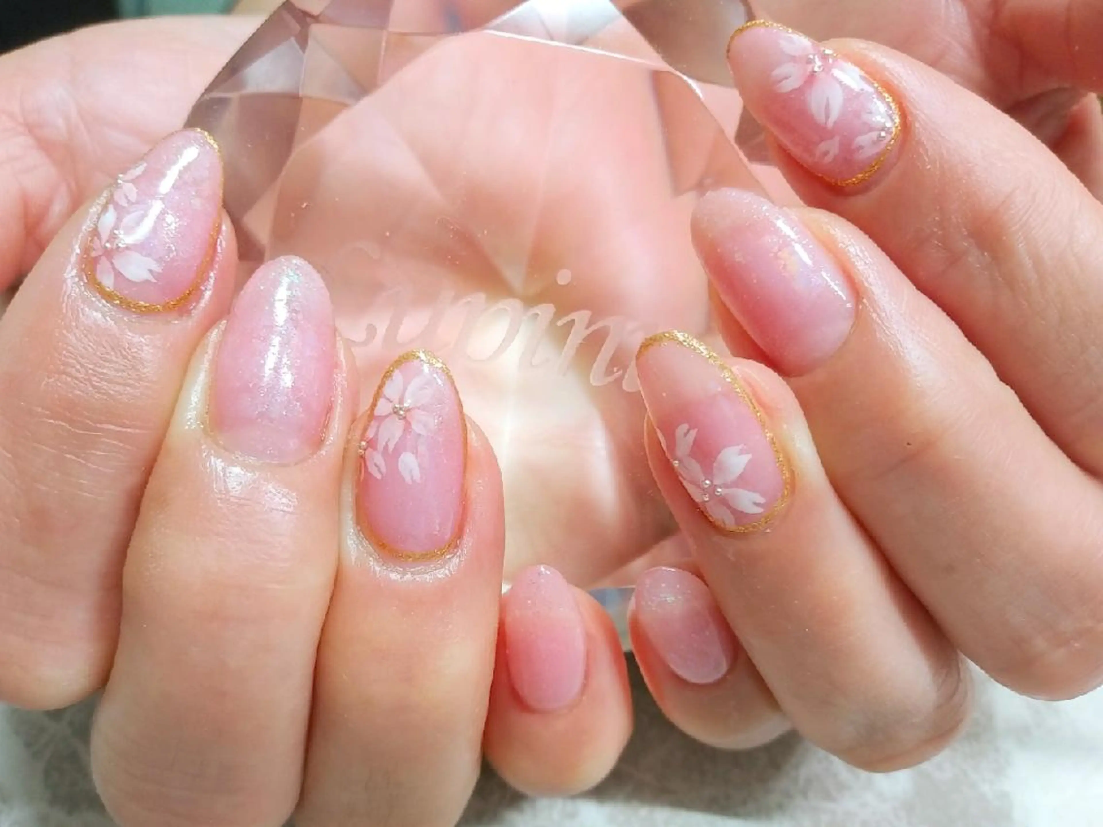 ネイル 春ネイル ハンドネイル フットネイル Lupinus ルピナスのネイルデザイン