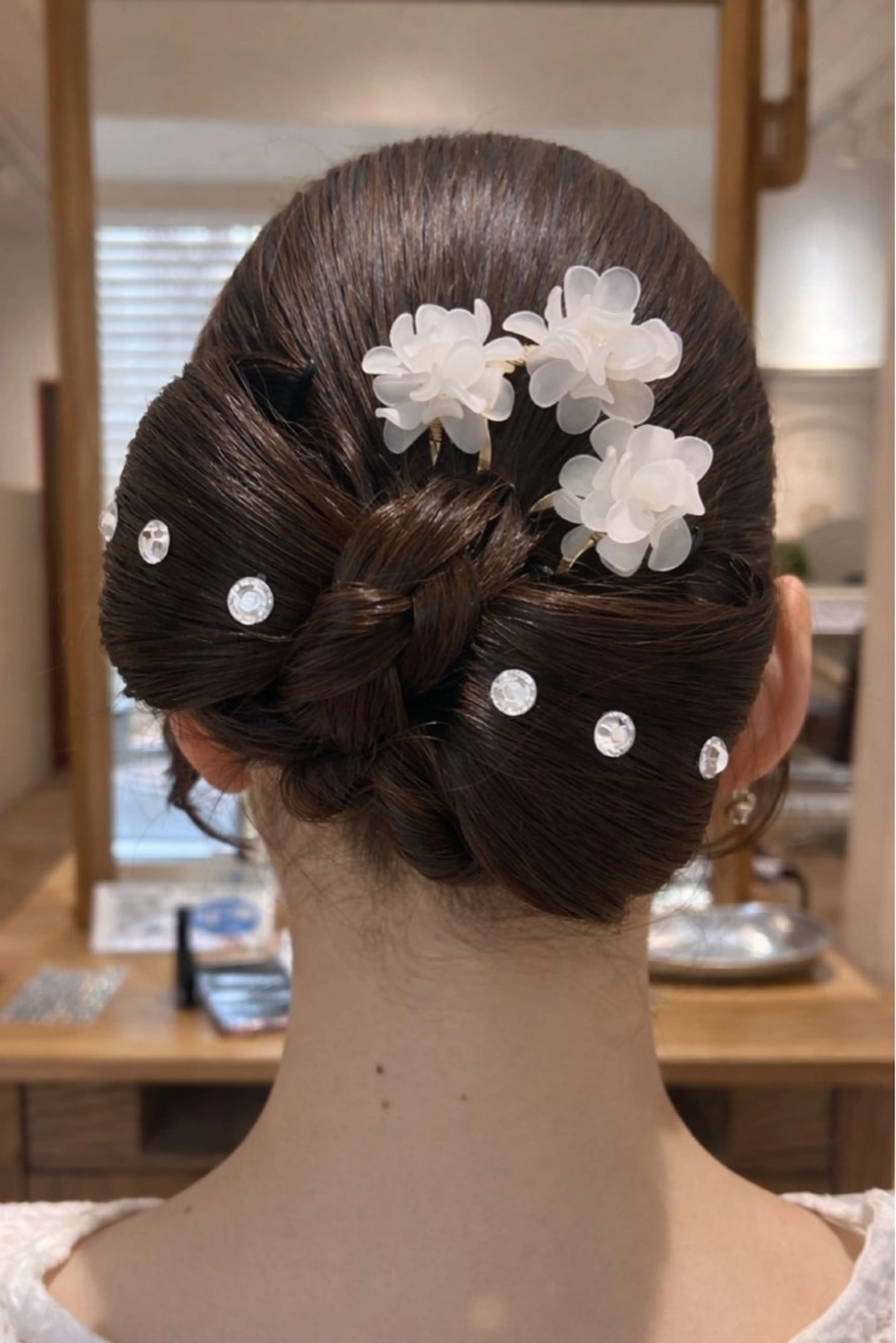 セミロング ヘアアレンジ ヘアセット 🦋モデル募集中🦋 カナエのヘアスタイル