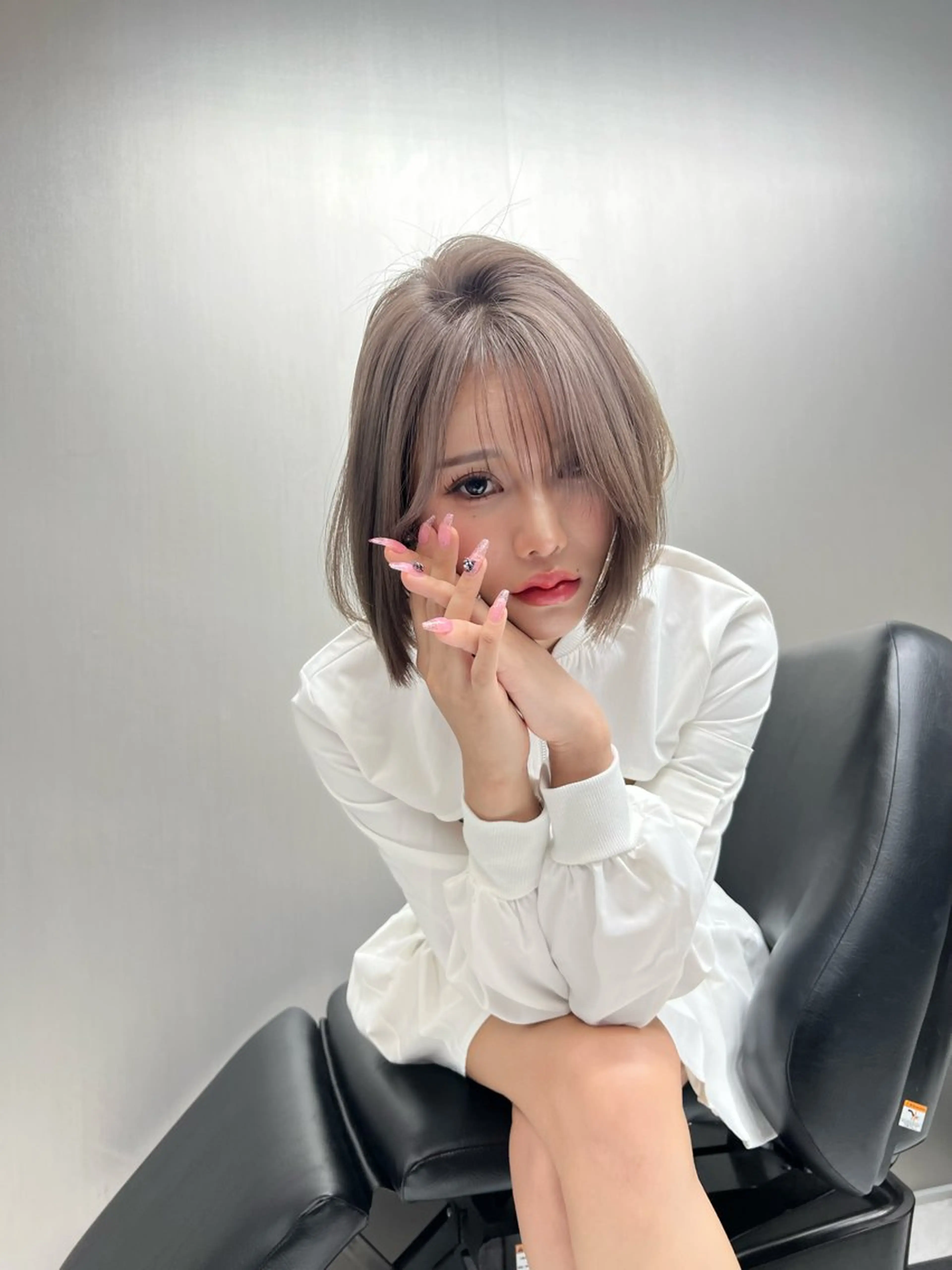 ショート カラー ブリーチ ケアブリーチ ヘアカラー トリートメント ヘッドスパ SHOUHEI .のヘアスタイル