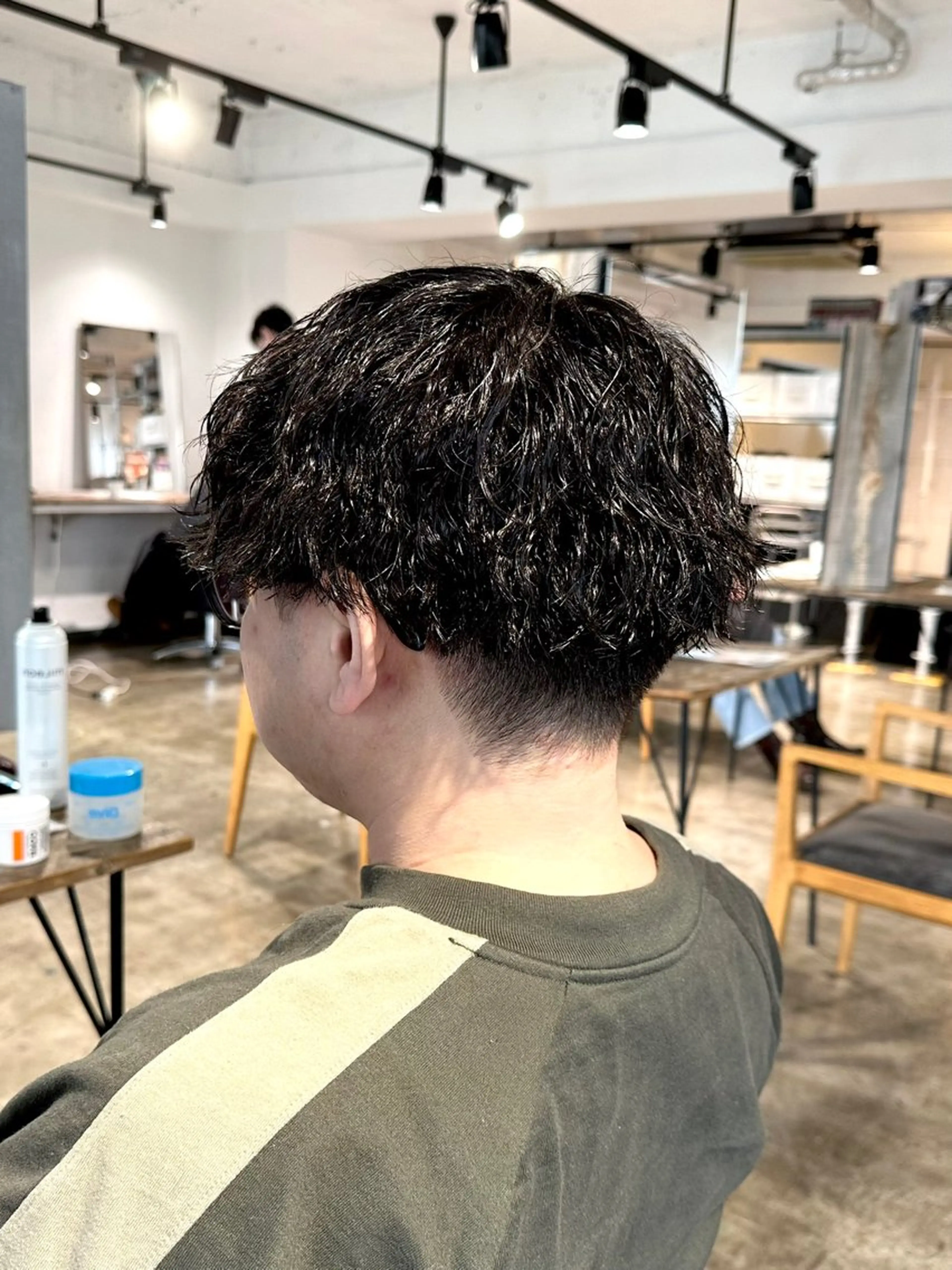 パーマ メンズ マッシュ メンズパーマ メンズツイストパーマ ツイストスパイラルパーマ スパイラルパーマ カット パーマ トリートメント 骨格補正施術/メンズ 専門美容師/YUYAのヘアスタイル