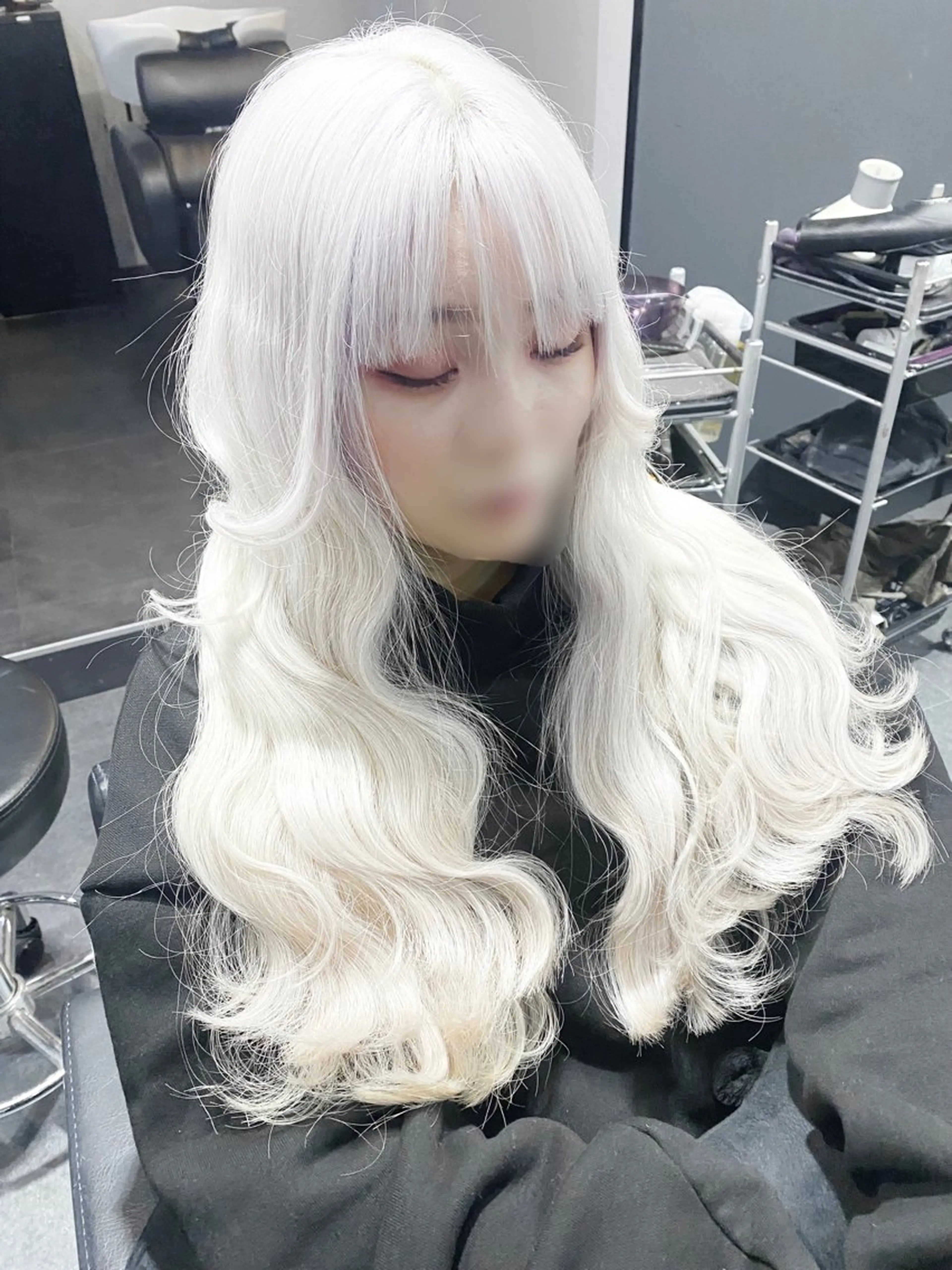 ロング カラー ブリーチ ヘアカラー パーソナルカラー診断 ホワイトカラー美座尊のその他イメージ