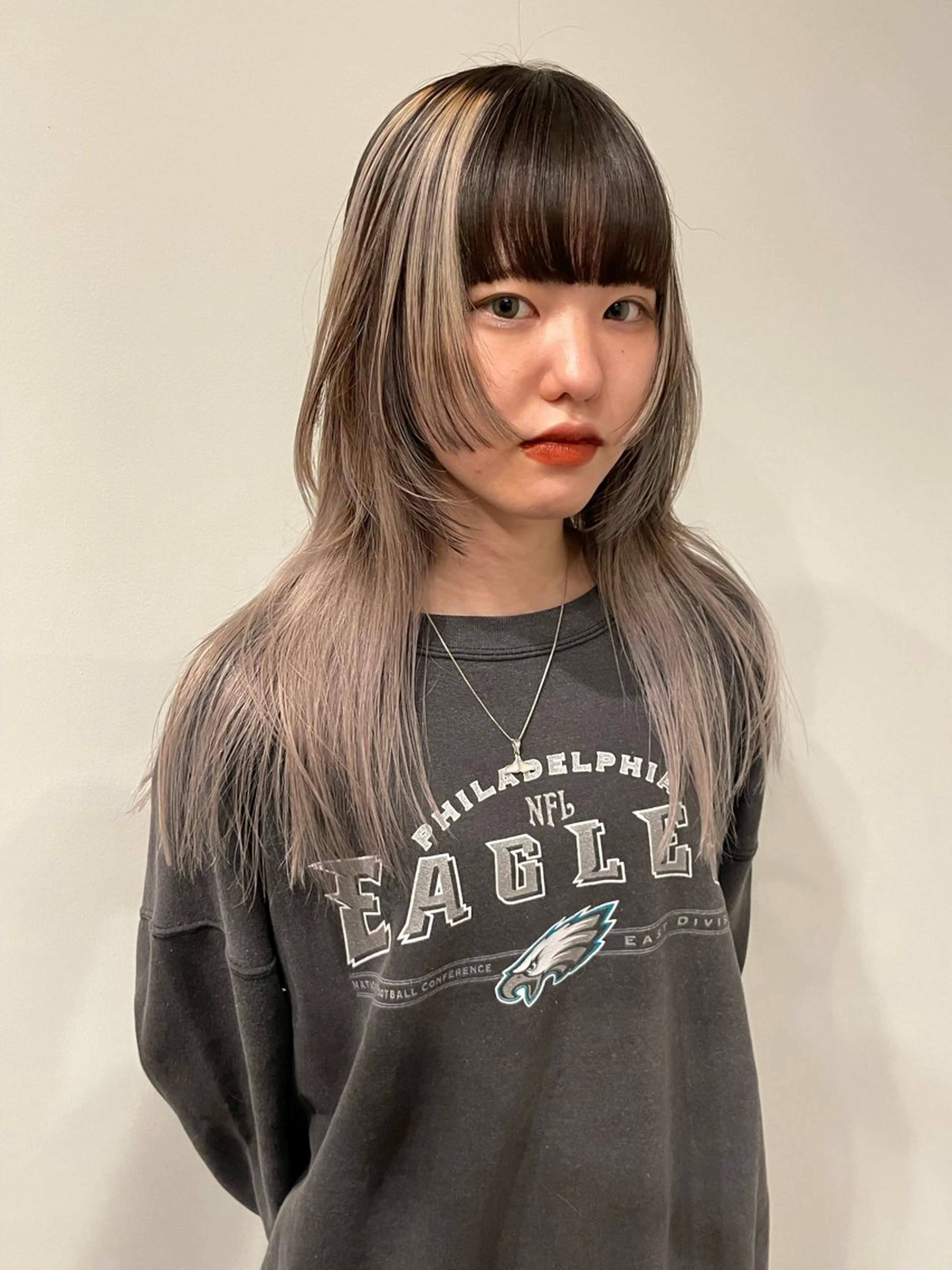 セミロング カラー カット ヘアカラー トリートメント ブリーチ🪡 ボブ🧶レイヤーのヘアスタイル