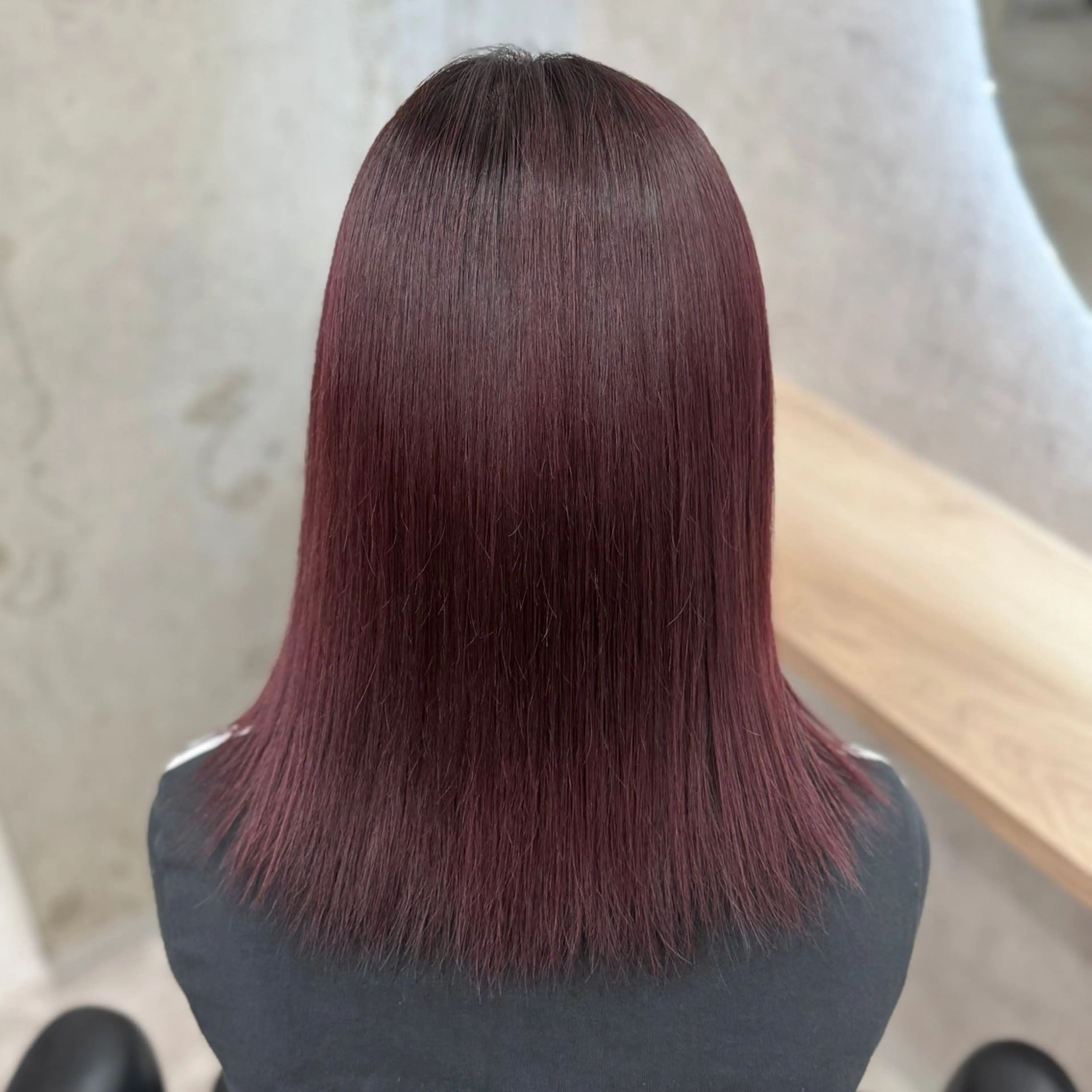 ミディアム ヘアカラー ほの/ブリーチモデル 🎀/艶カラー‎のヘアスタイル