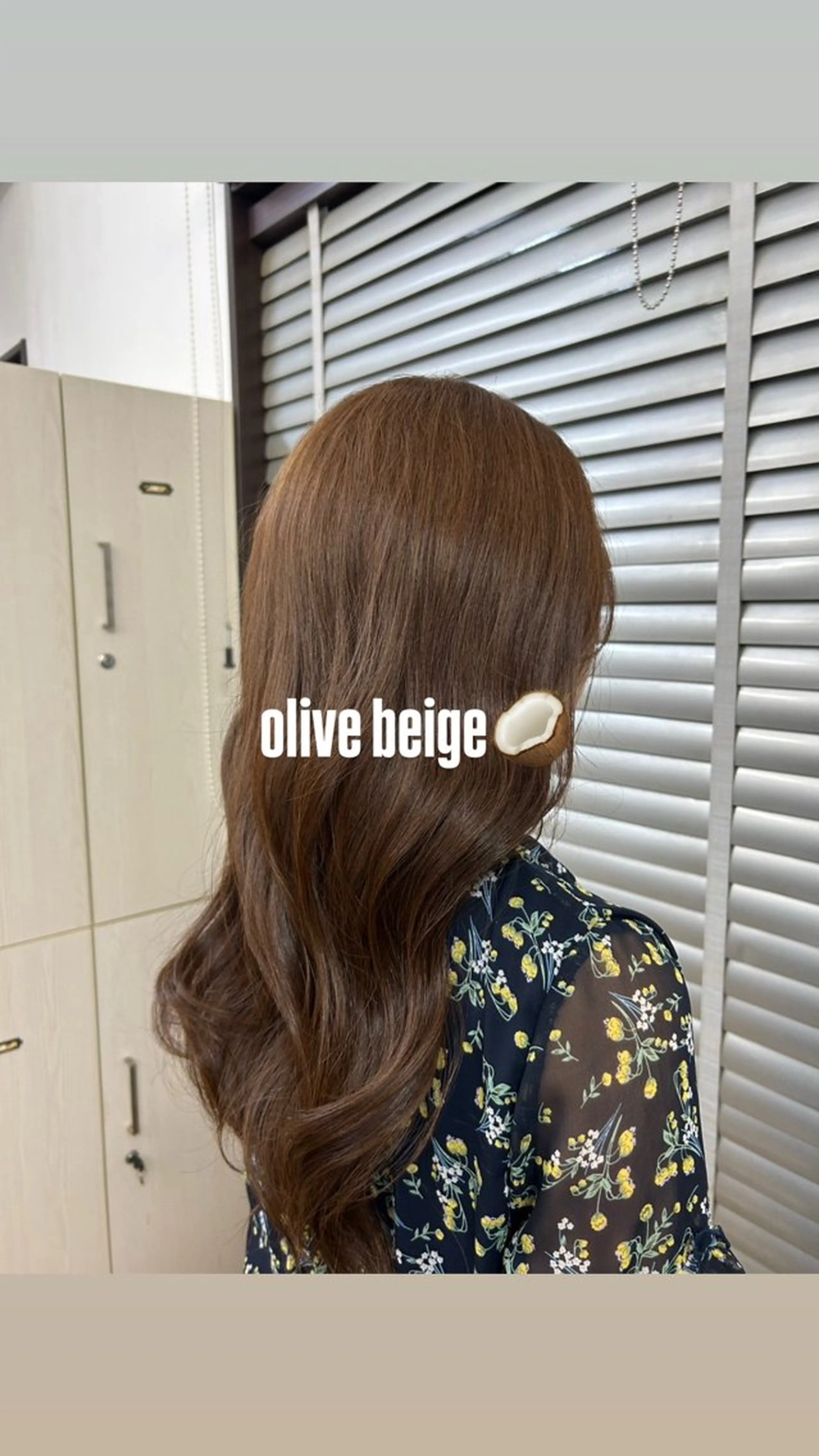 カラー ベージュカラー ブリーチ ダブルカラー ブリーチなしカラー オリーブベージュ ヘアカラー リミットヘアー所属・ito maoのヘアスタイル