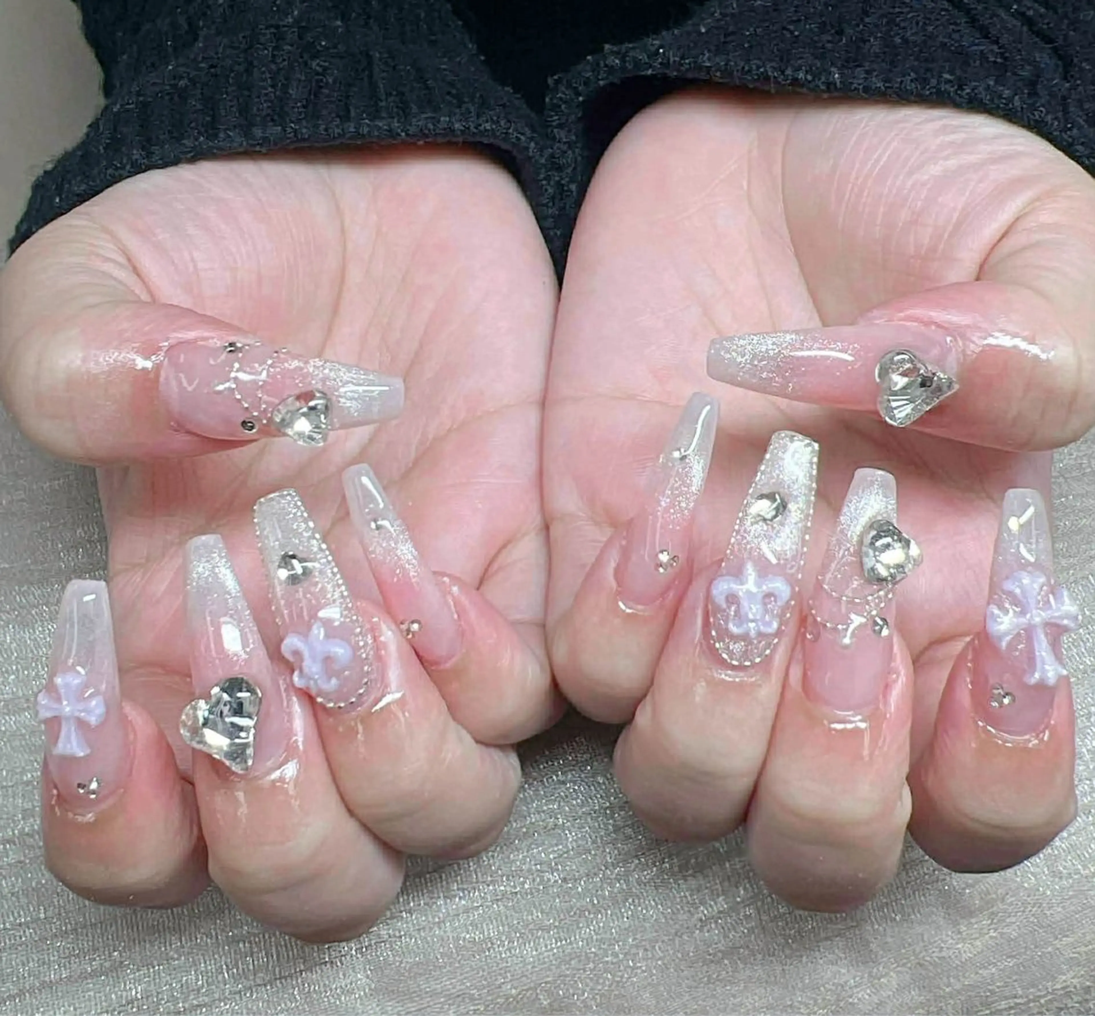 ネイル ANH ゴテゴテネイルのネイルデザイン