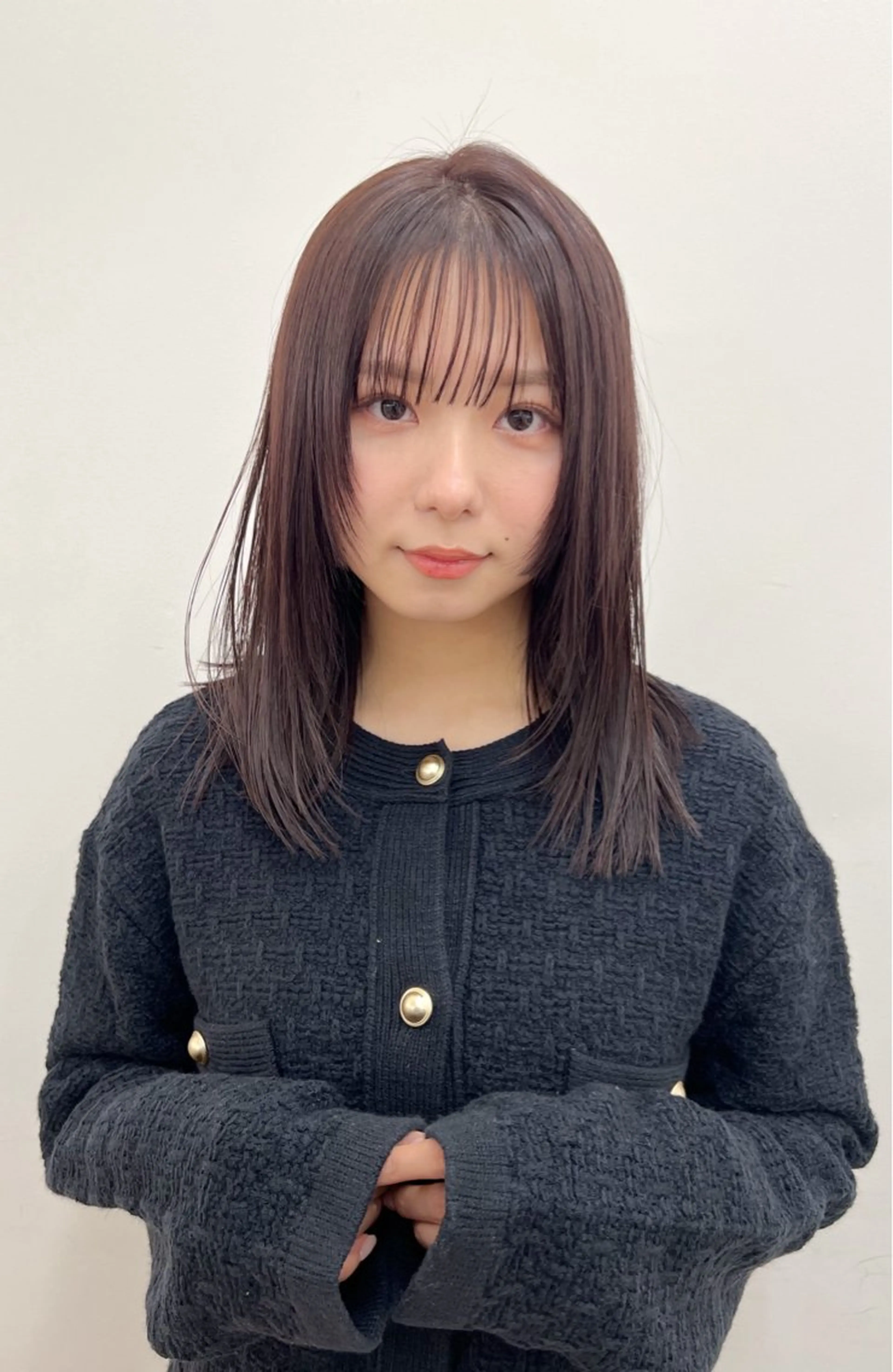 ミディアム ヘッドスパ/縮毛矯正 /横山陸人のヘアスタイル