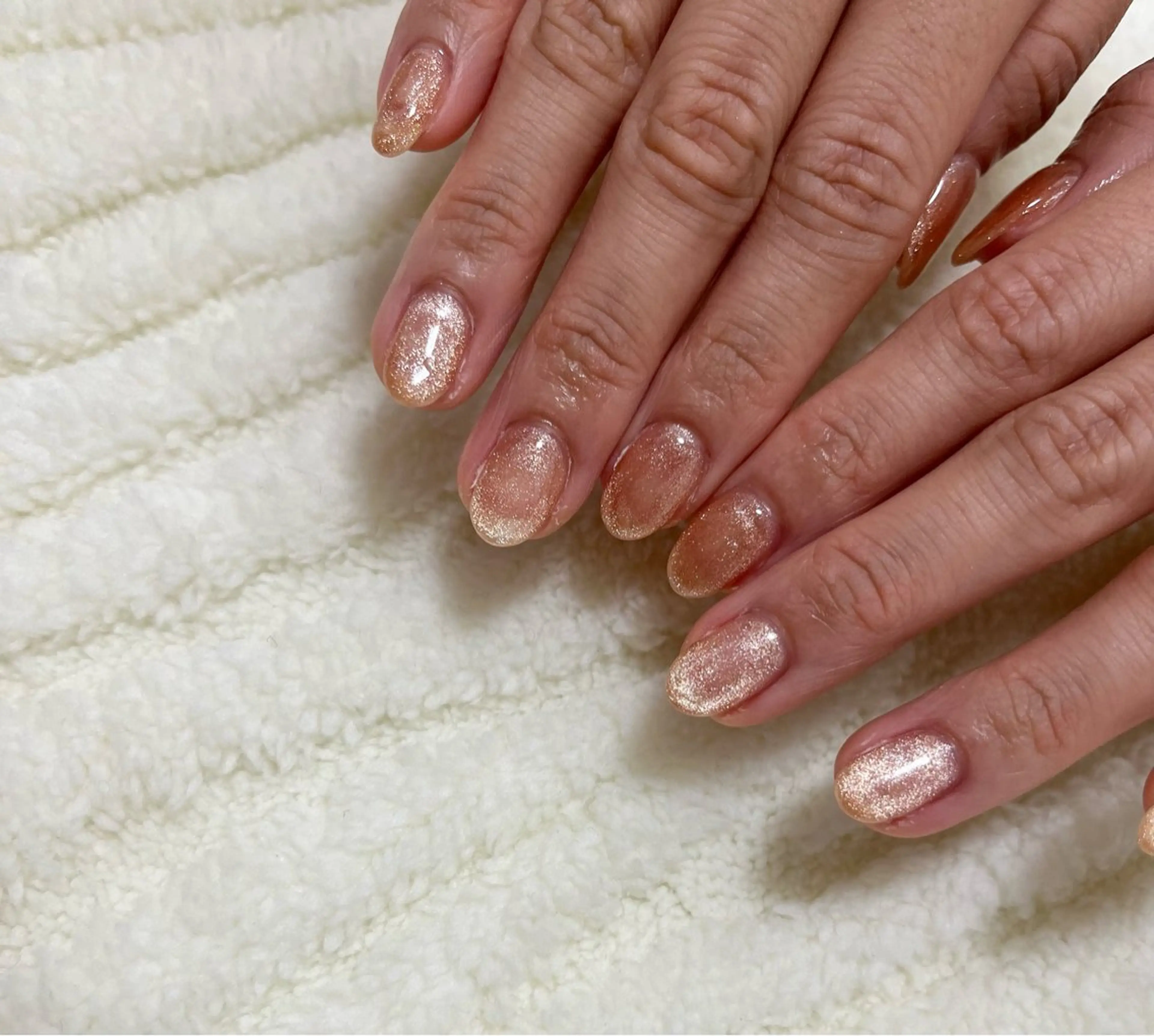 ネイル マグネットネイル ハンドネイル わたなべ さやかのネイルデザイン