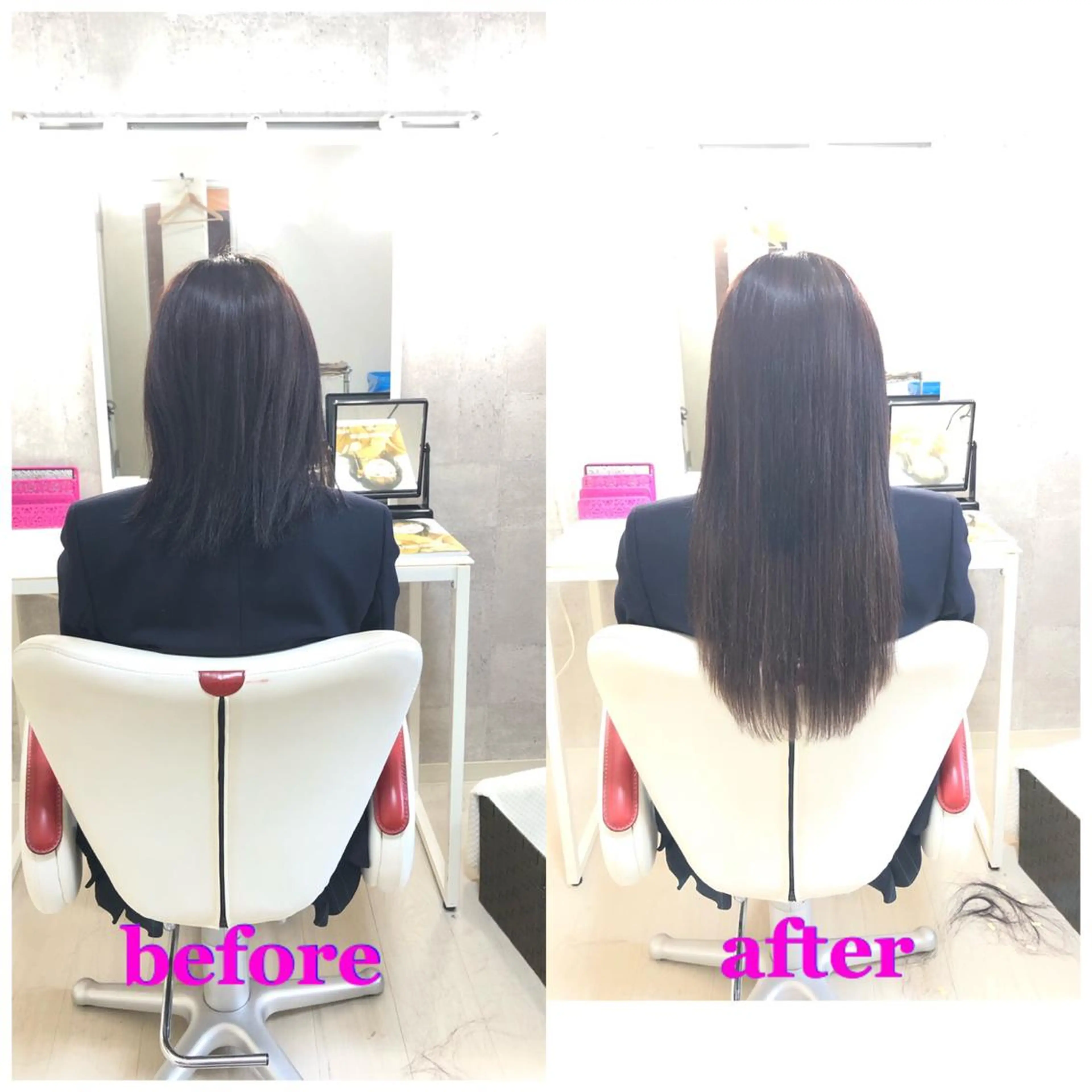 ロング エクステ 🌸ドレスアップ 心斎橋店🌸のヘアスタイル