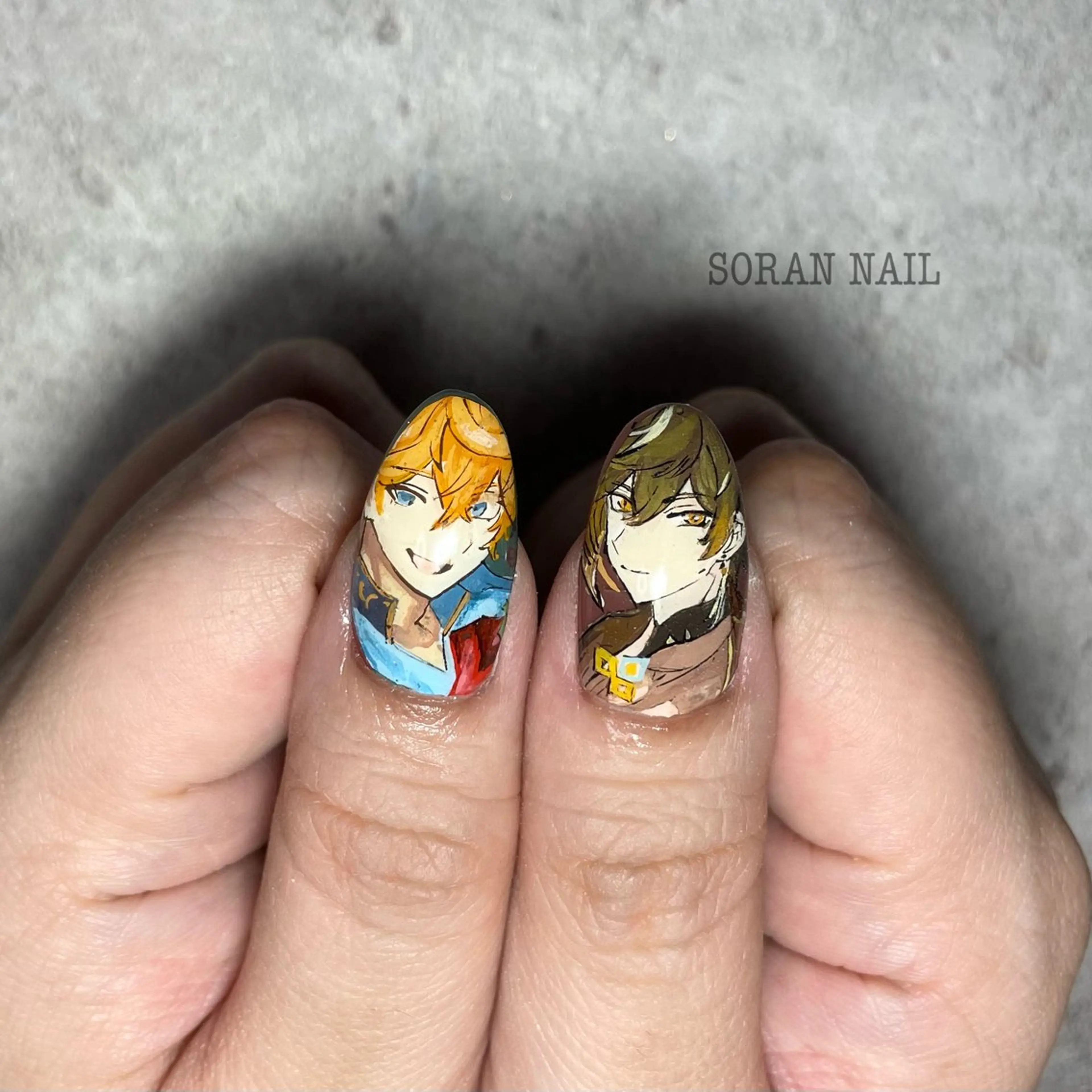 ネイル ハンドネイル フットネイル soran nailのネイルデザイン