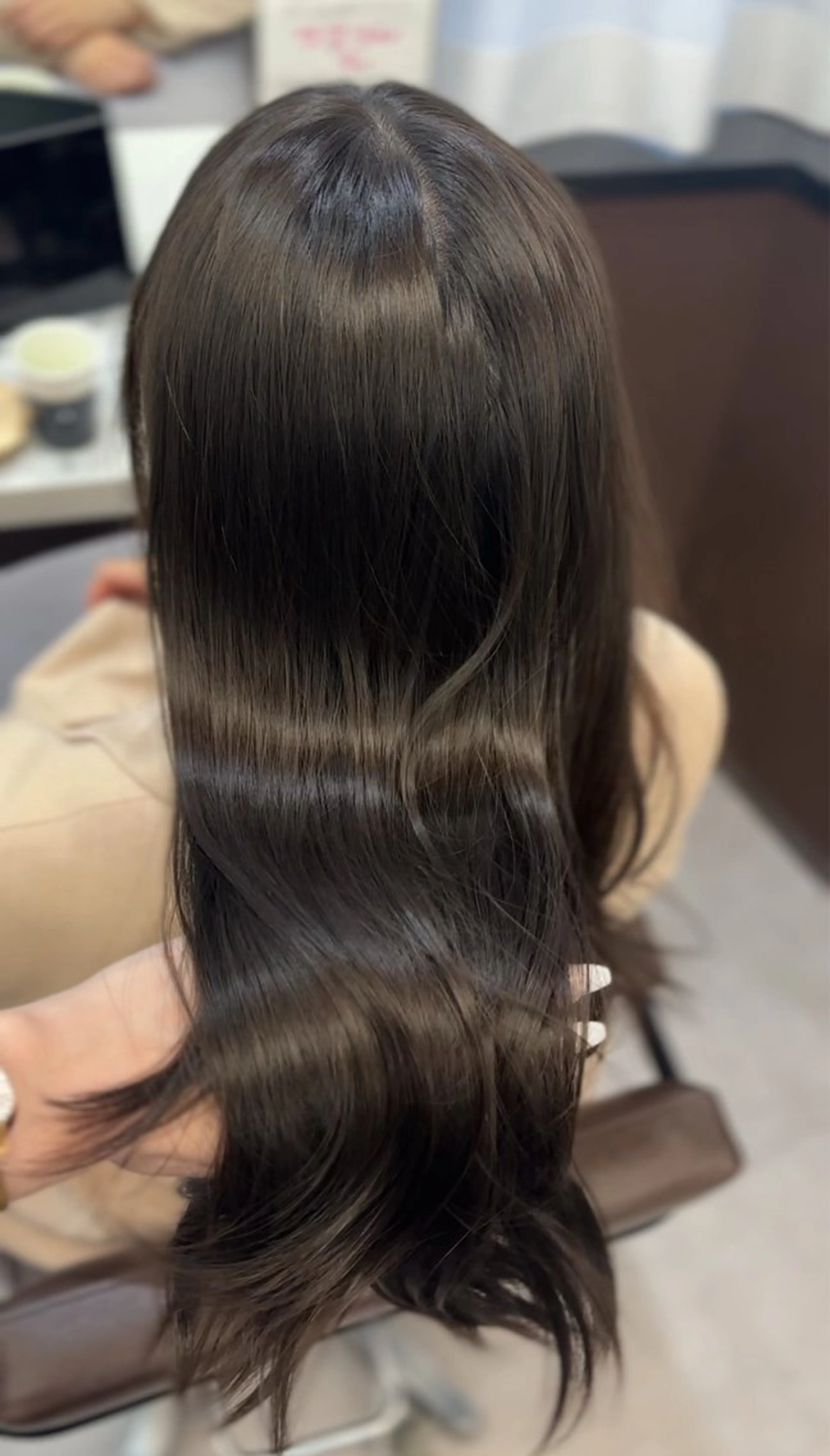 ロング カット ヘアカラー トリートメント 梅田/髪質改善× 艶カラー💎miyuのヘアスタイル