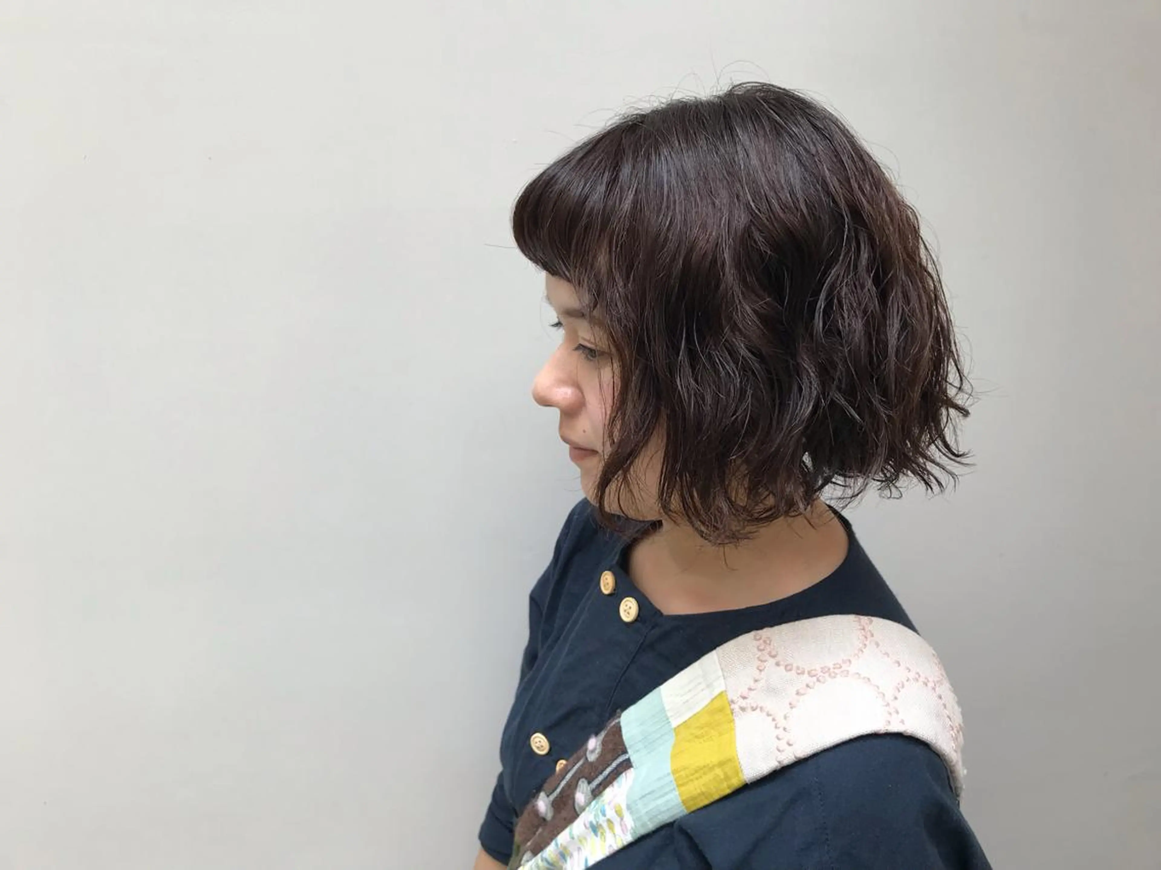 ショート パーマ ヘアアレンジ 土屋 紗也果のヘアスタイル