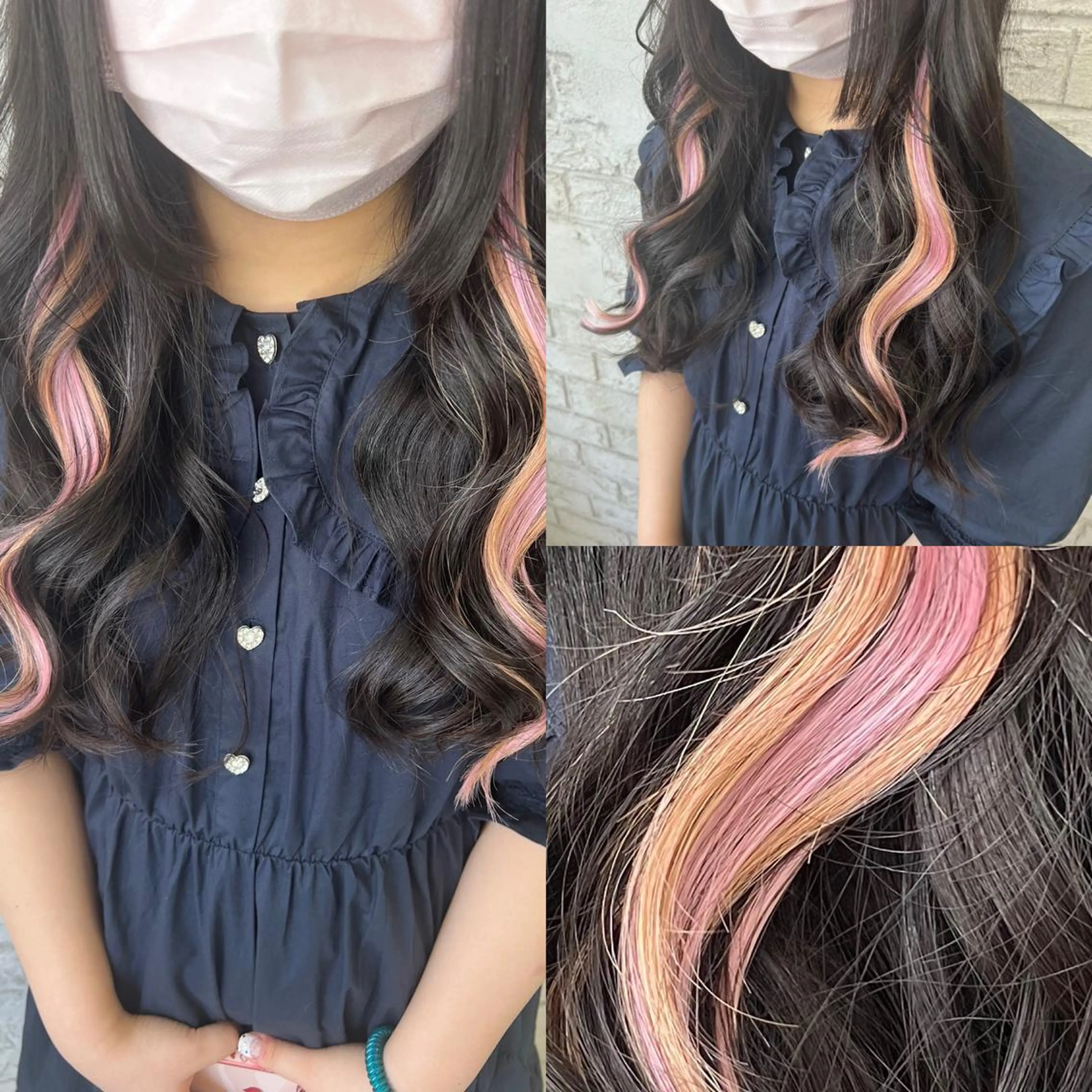 ロング エクステ エクステ＆艶カラー 🎀YURINA🎀のヘアスタイル