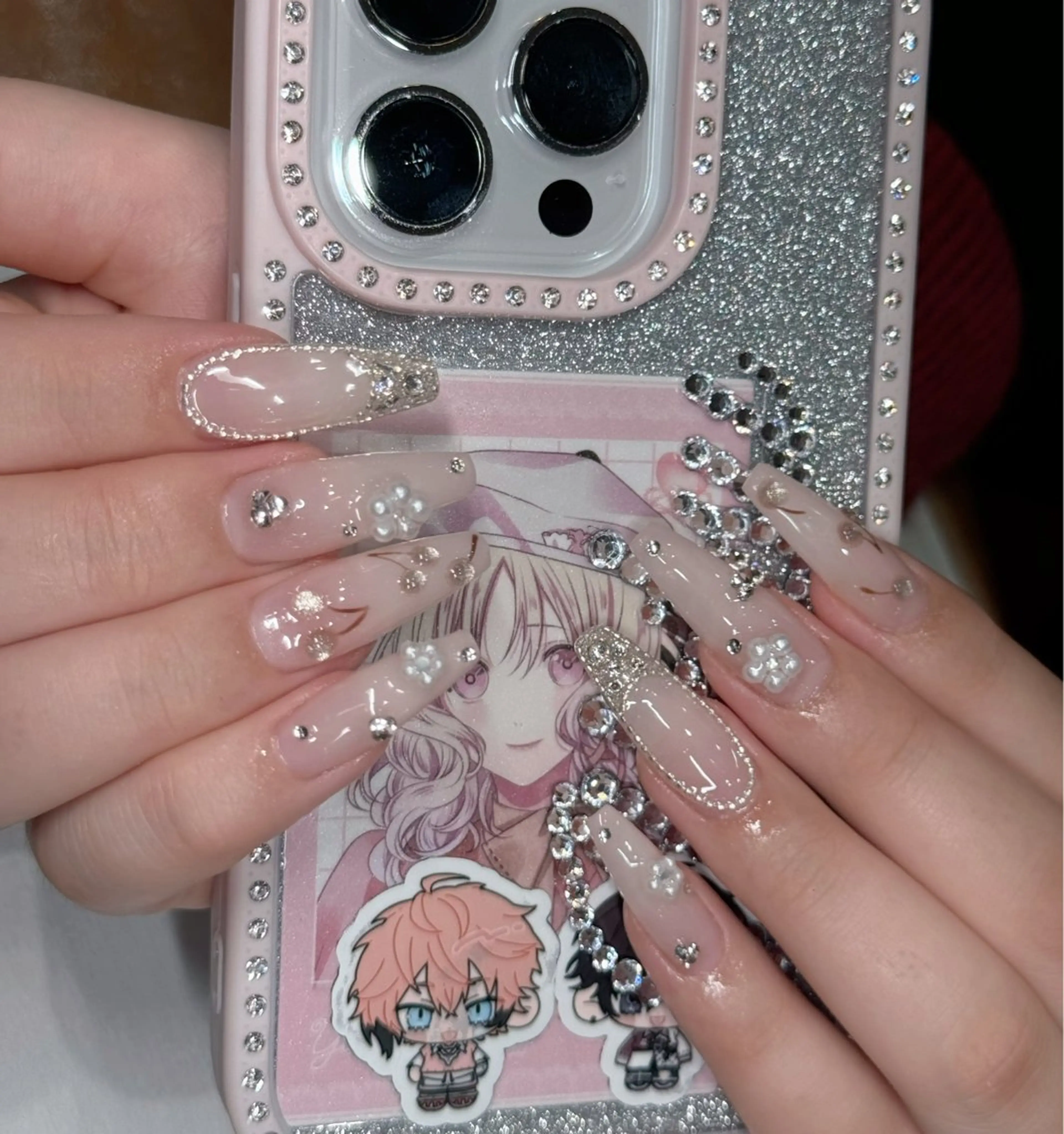 ネイル 桜ネイル フラワーネイル ニュアンスネイル オフィスネイル パステルネイル ハンドネイル MILO 168 池袋のネイルデザイン