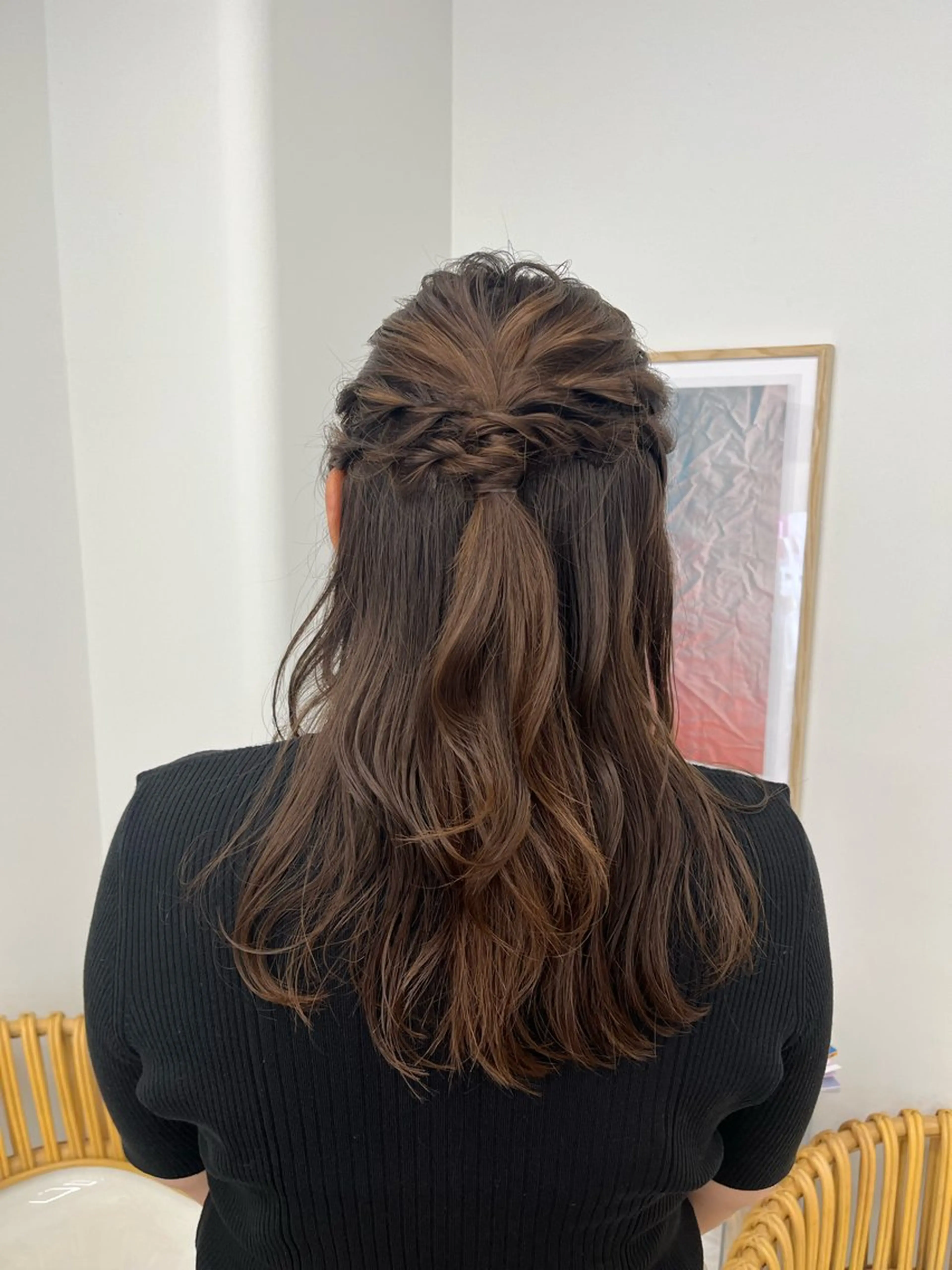 ヘアアレンジ 暖色ブリーチ ⭐️honokaのヘアスタイル
