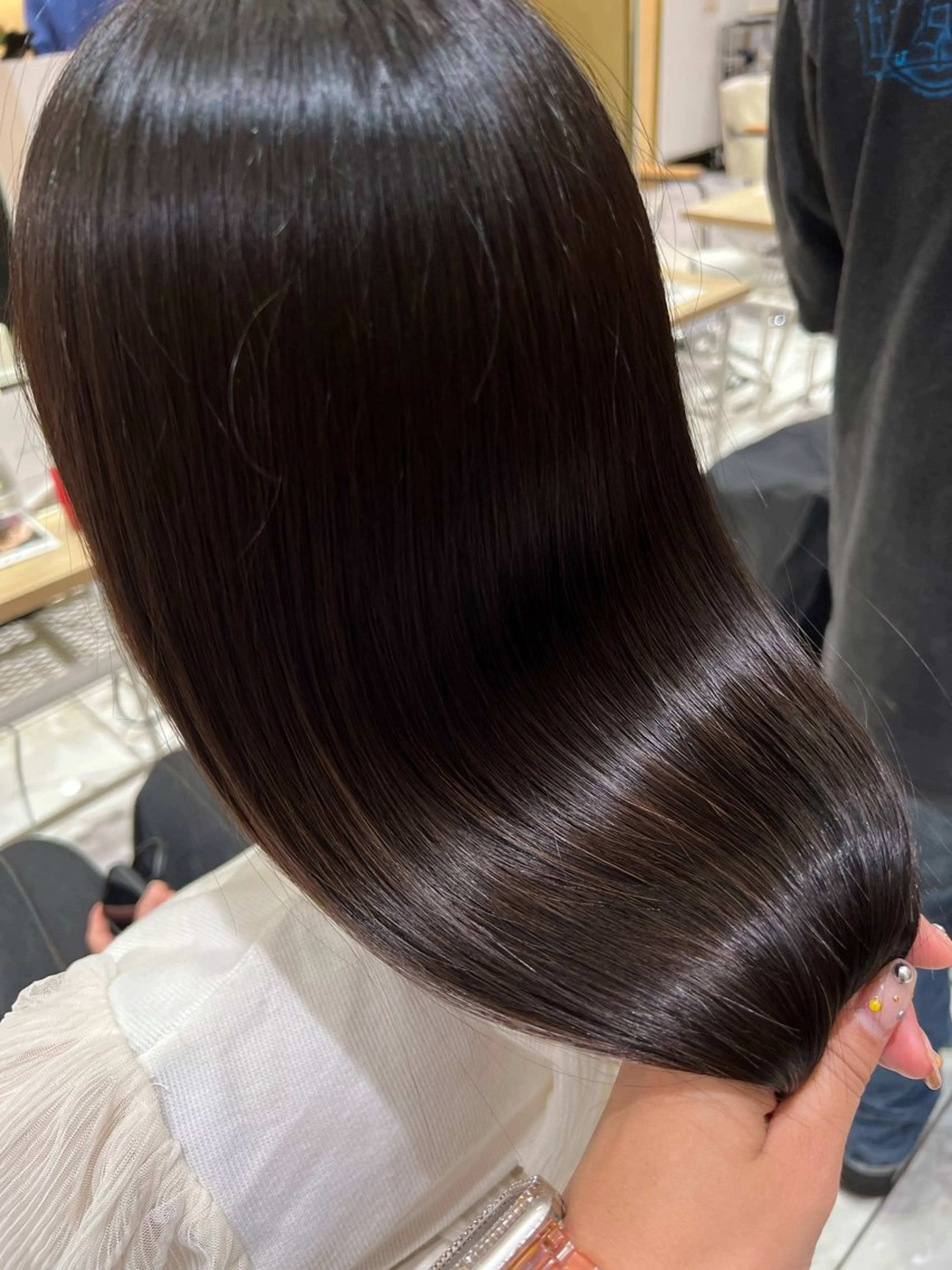 ロング 髪質改善 トリートメント ヘアカラー トリートメント 酸性ストレート人気 No,1/カスミ🩰のヘアスタイル