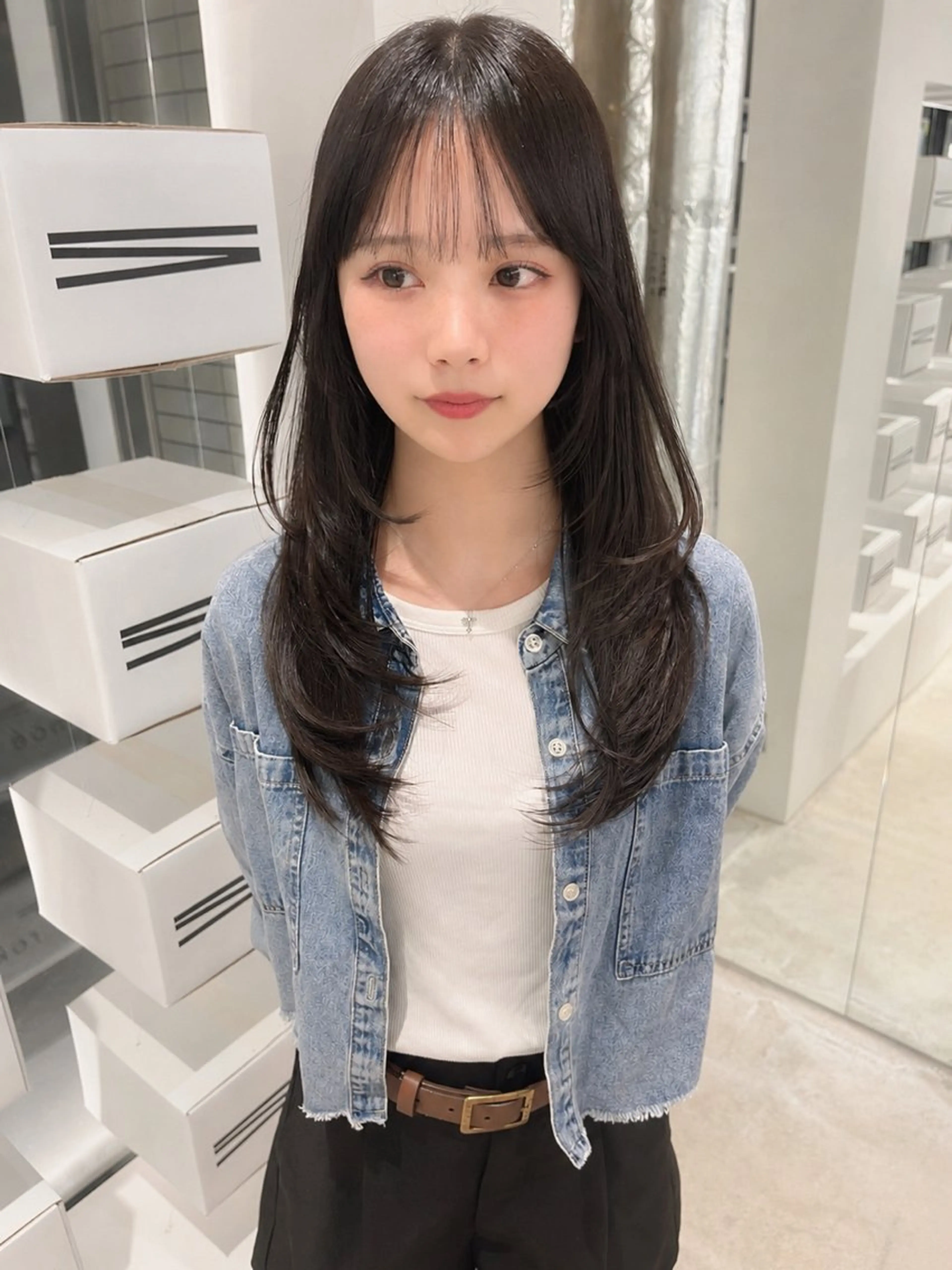 ロング カット nanase / レイヤーカットのヘアスタイル