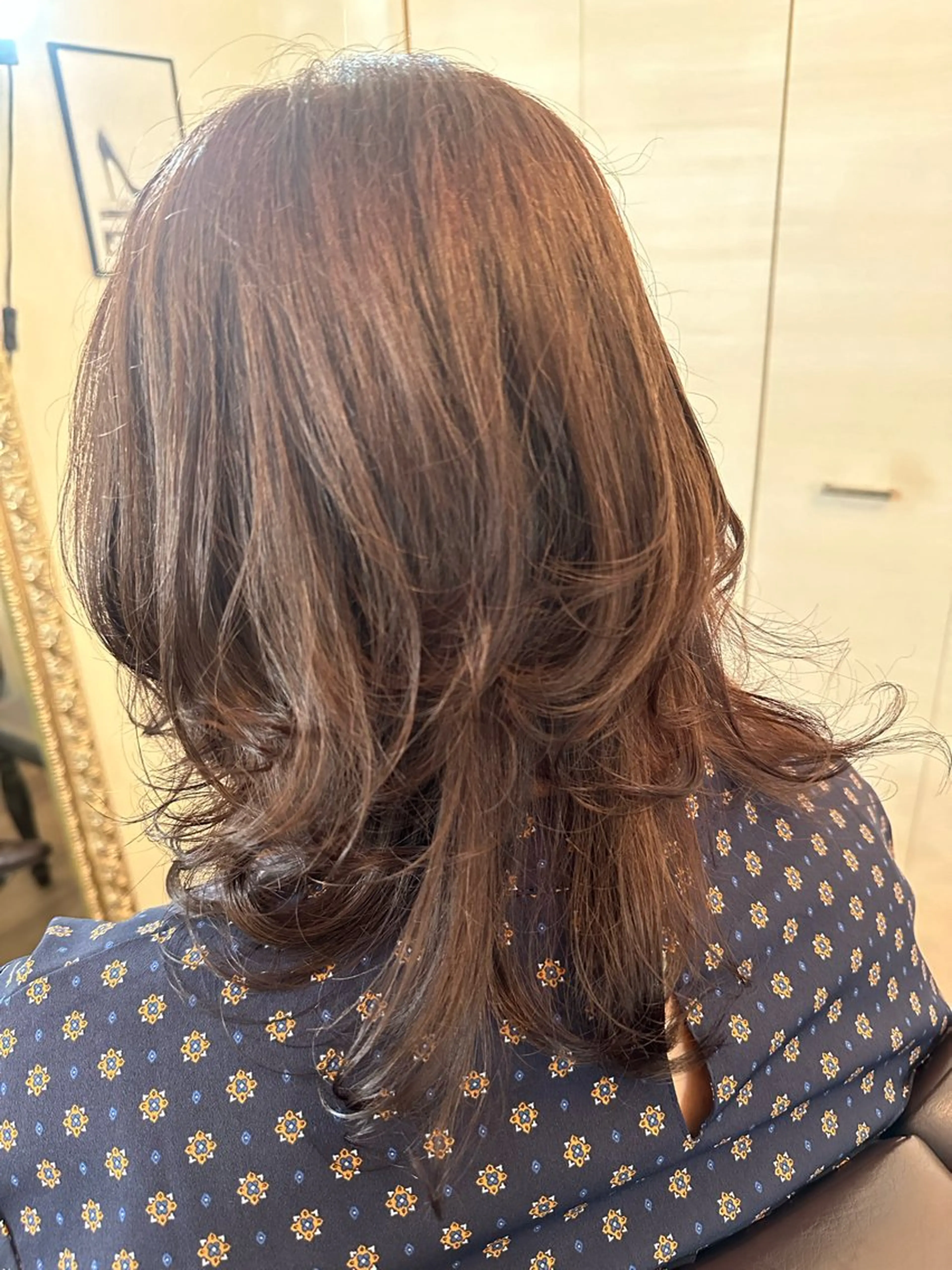 ミディアム カラー カット ヘアカラー トリートメント 🌺✨小川 友佳✨🌺のヘアスタイル