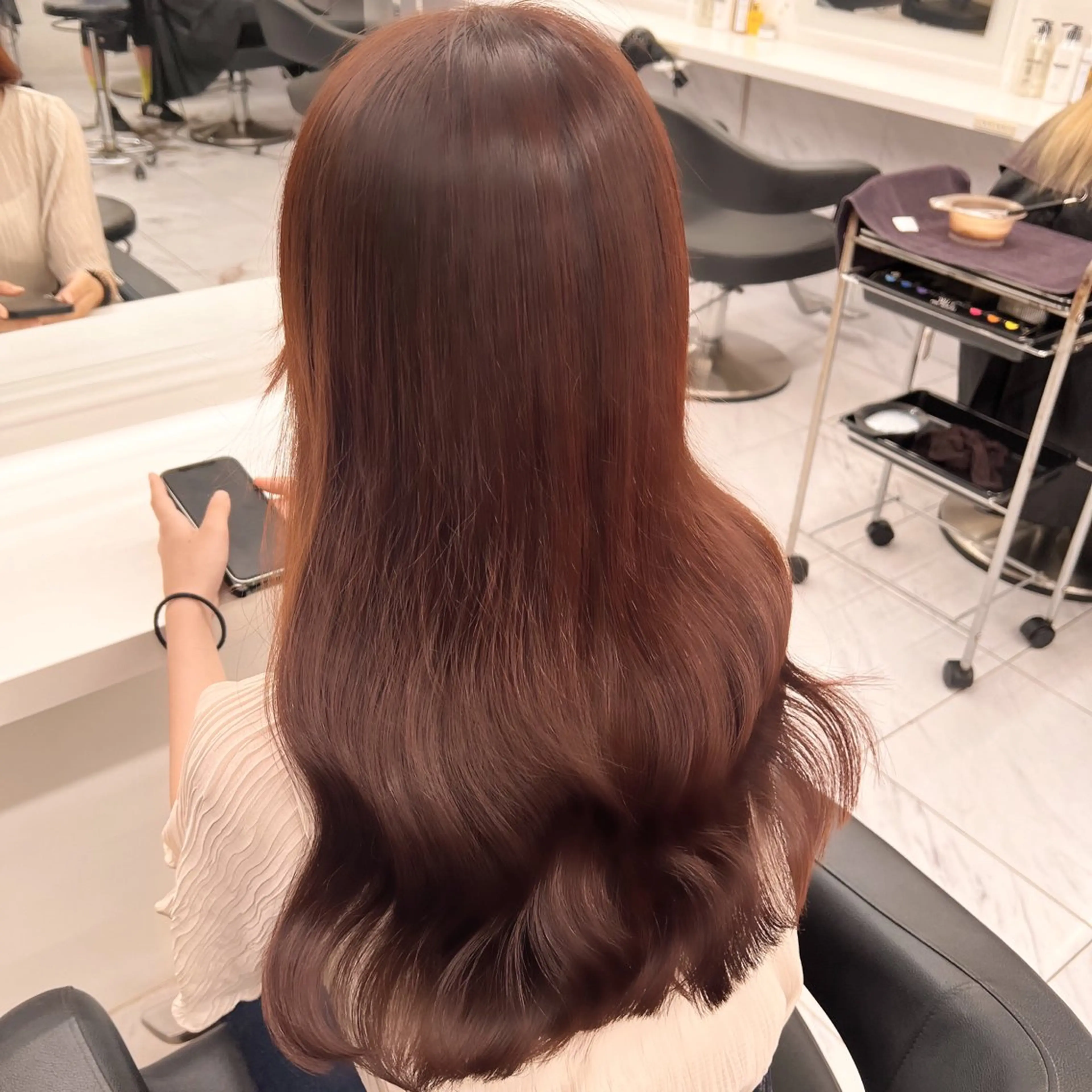 ミディアム 💖札幌カラー 指名No.1💖玲奈のヘアスタイル