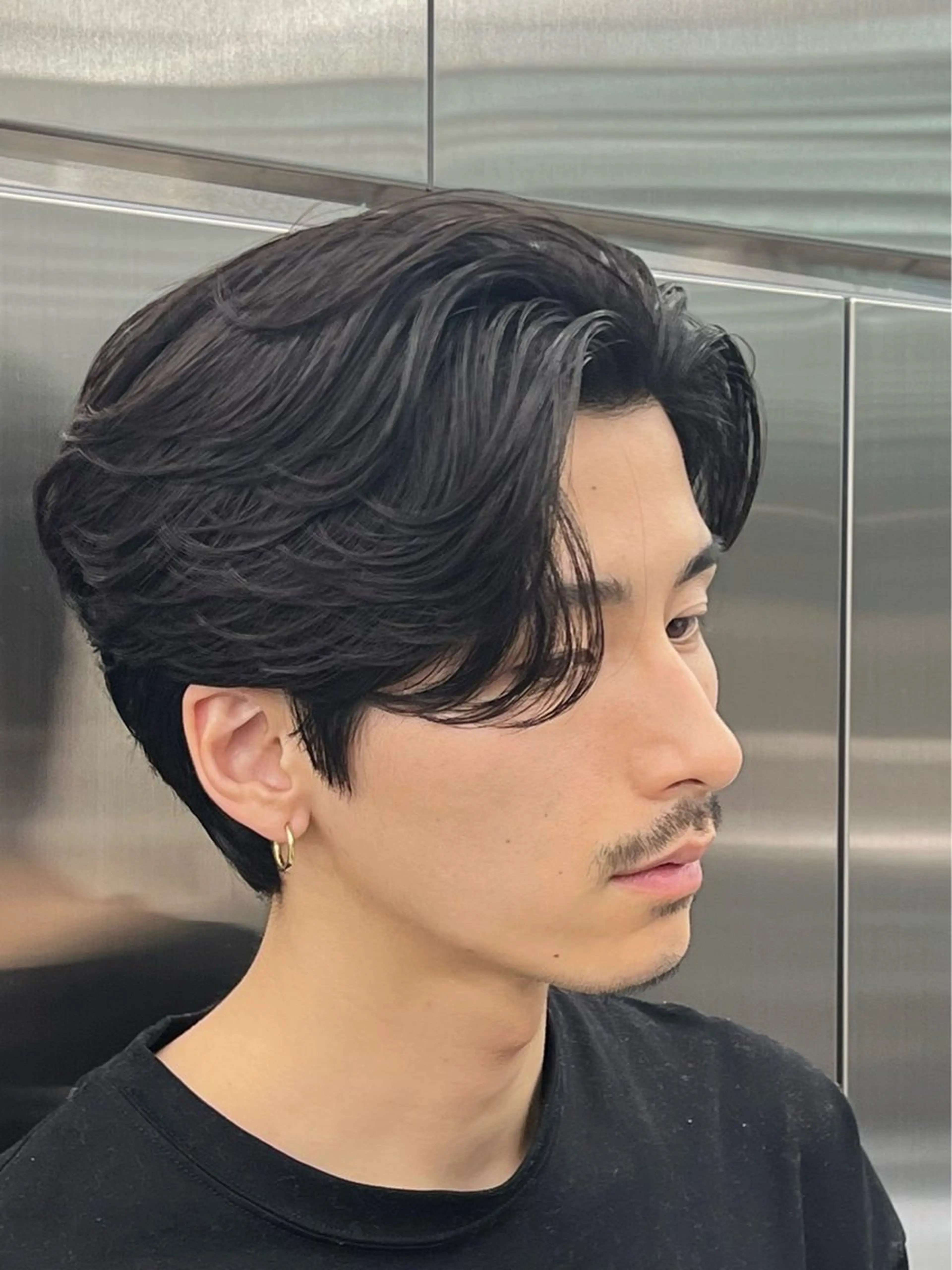 ミディアム パーマ メンズ 似合わせカット /fifth富樫倭のヘアスタイル