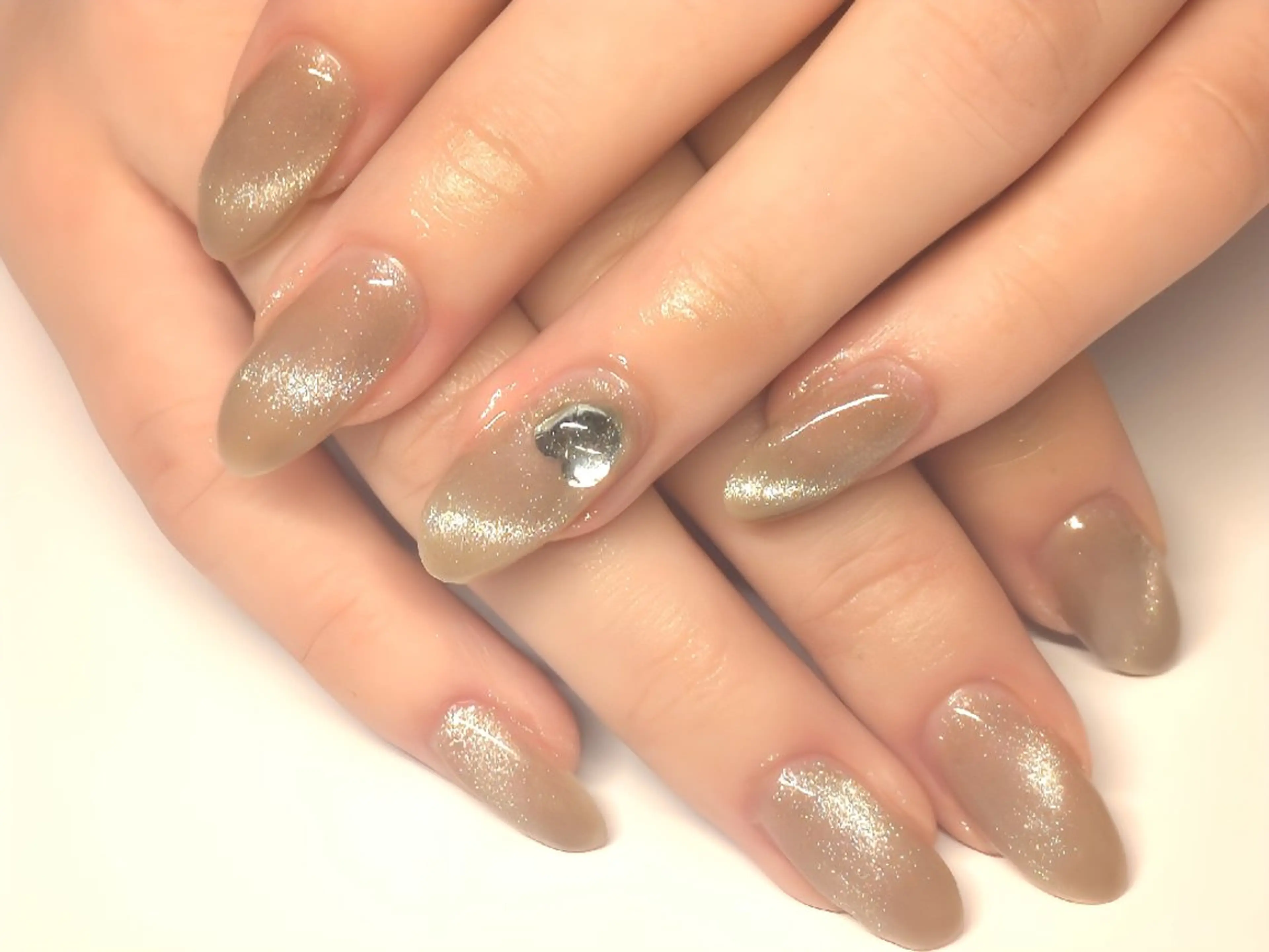 ミディアム AQUA nailのネイルデザイン