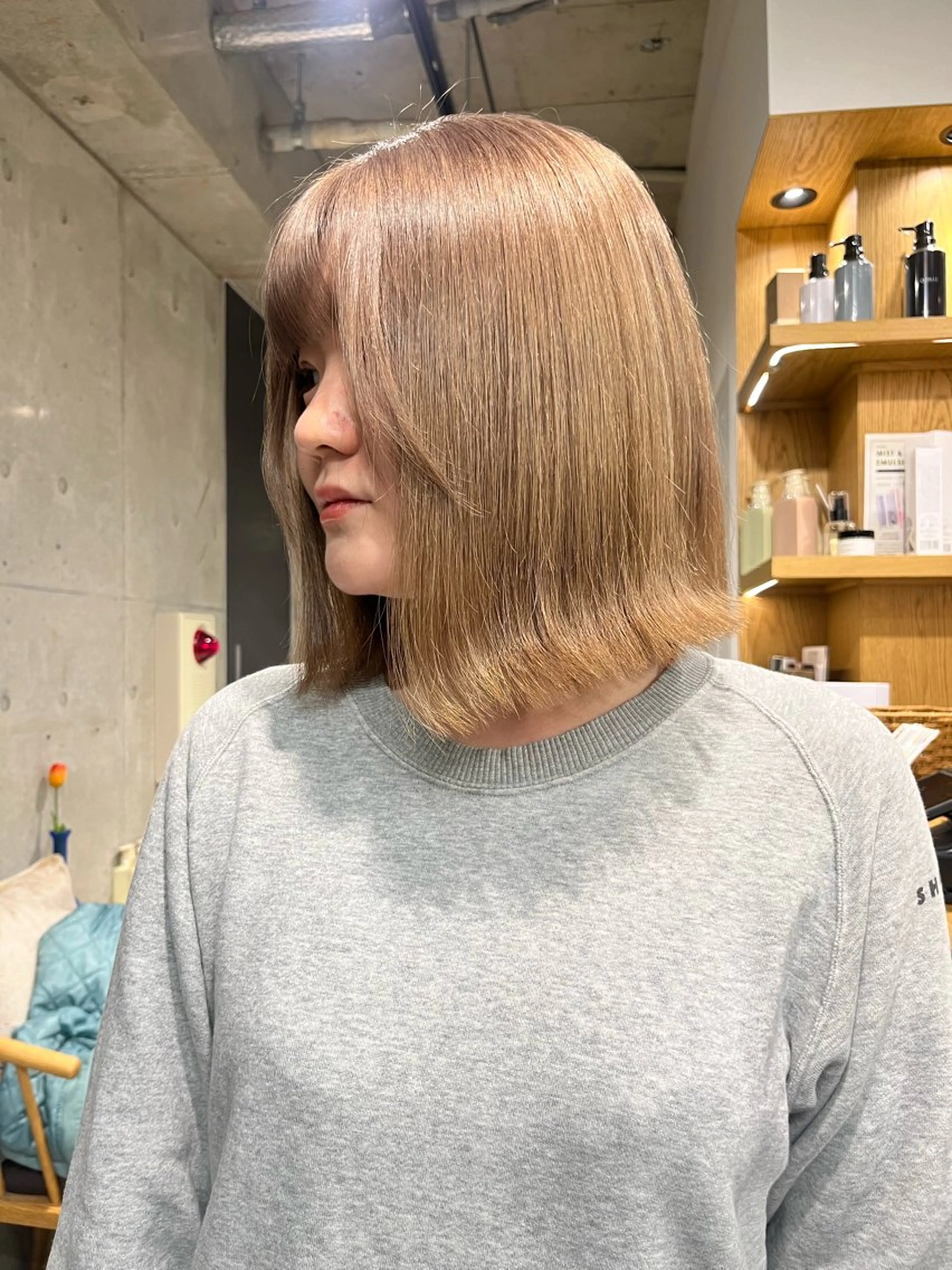 カラー ベージュカラー ️🩵LUFE ayano️🩵のヘアスタイル