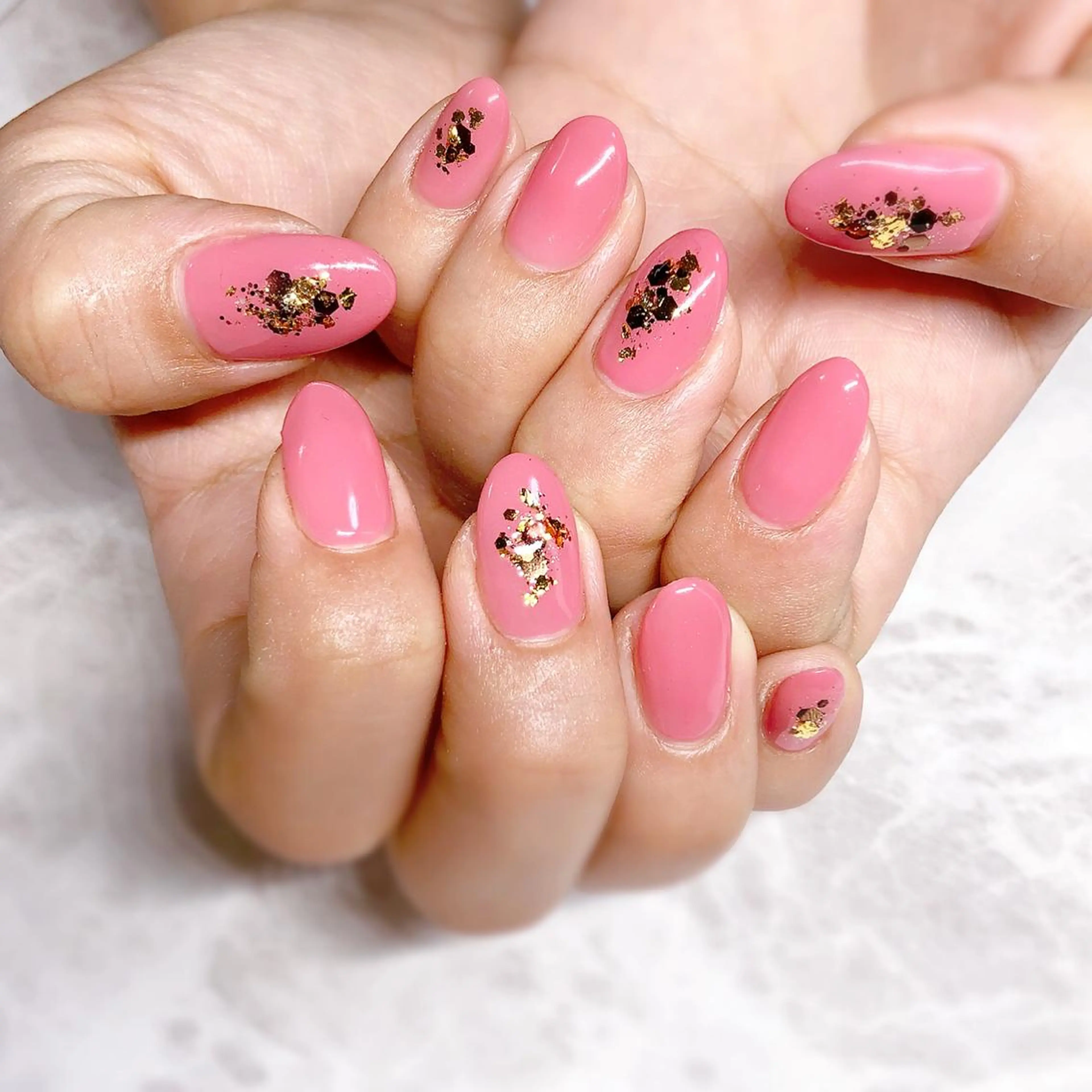 ネイル ラメ(グリッター) ハンドネイル nail salon Regaosのネイルデザイン