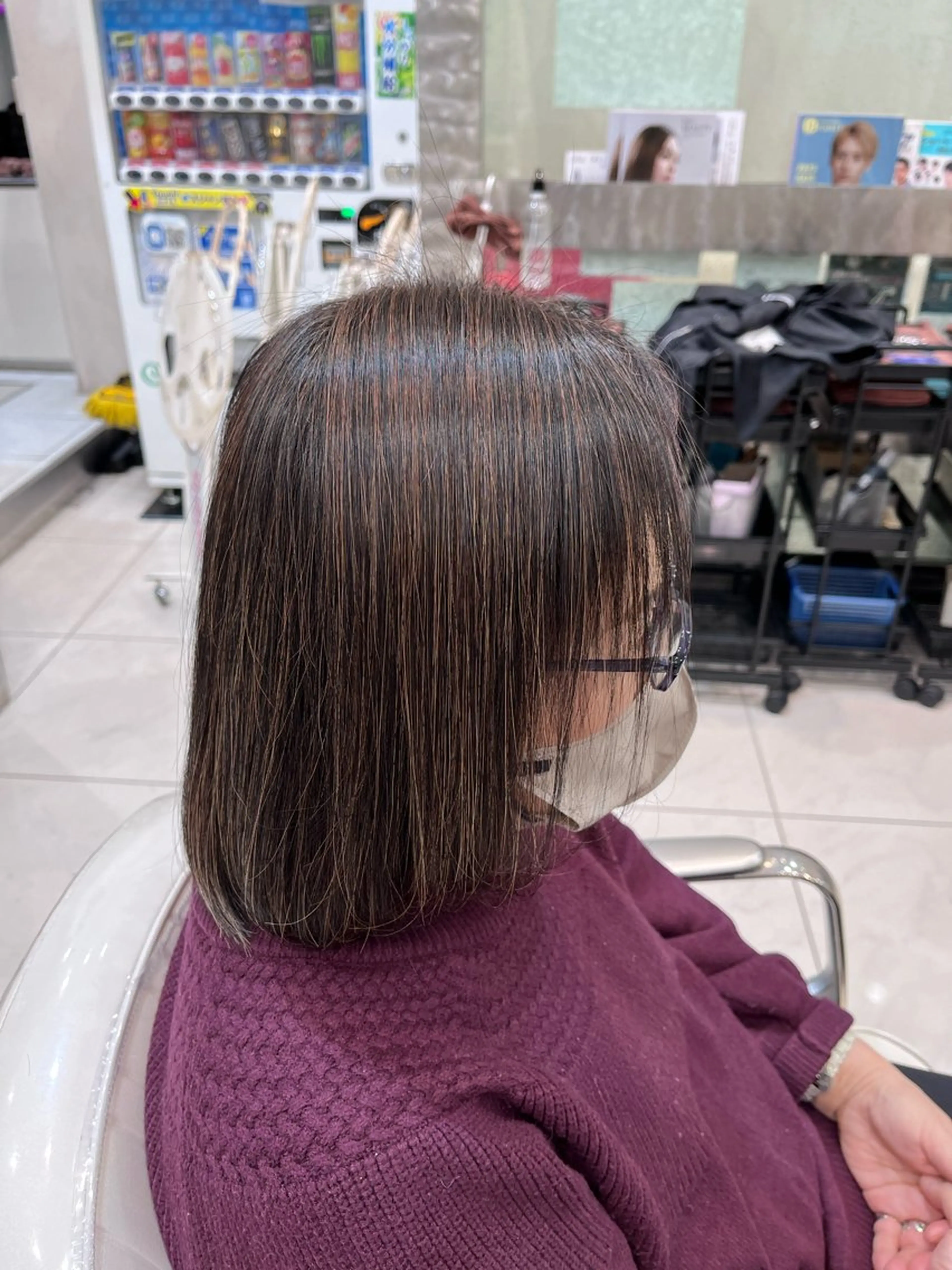 🐧シルクの手触りに🐧カット & シルキートリートメントの写真