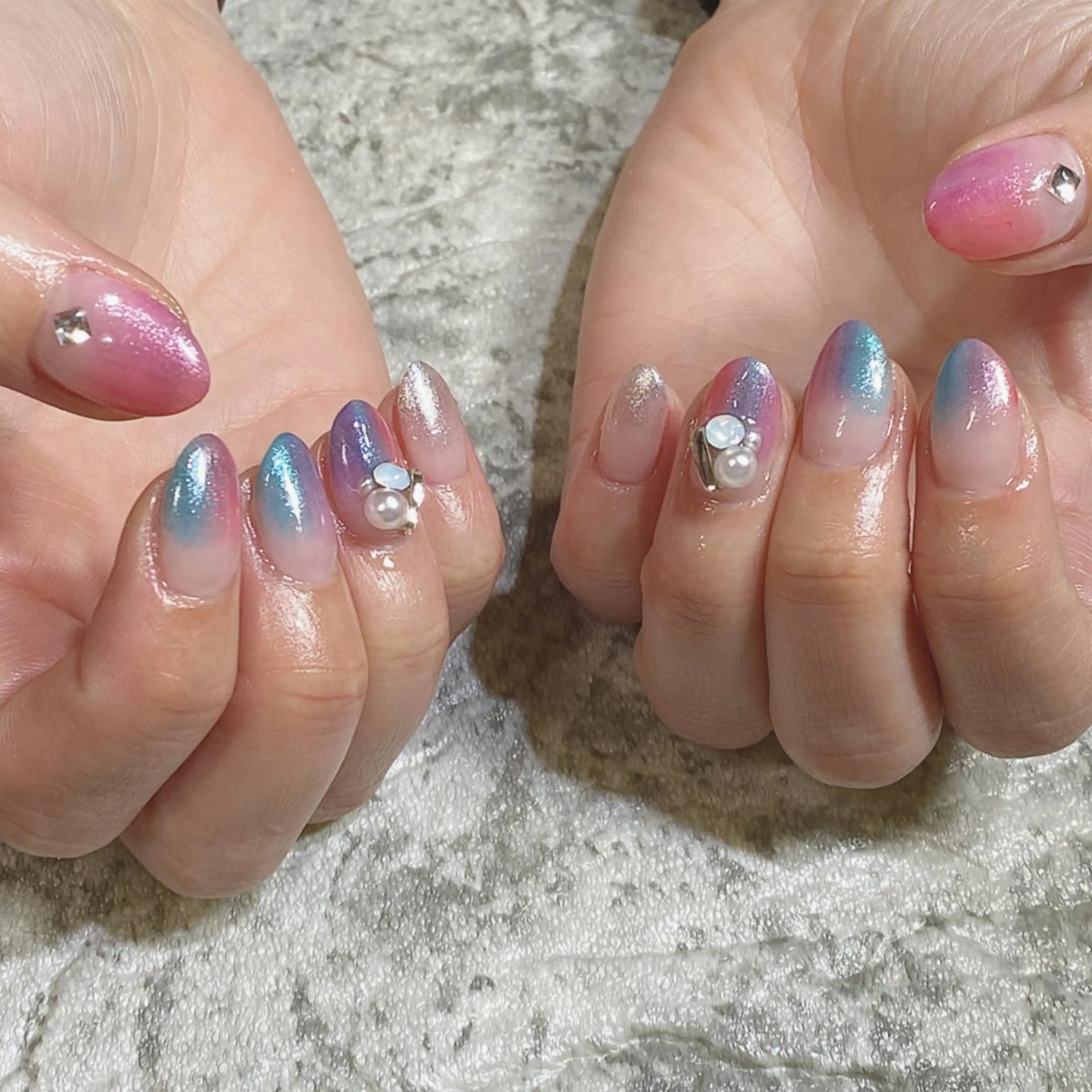 ネイル ハンドネイル あなたの日常へ➕α♪ しろくま nailのネイルデザイン