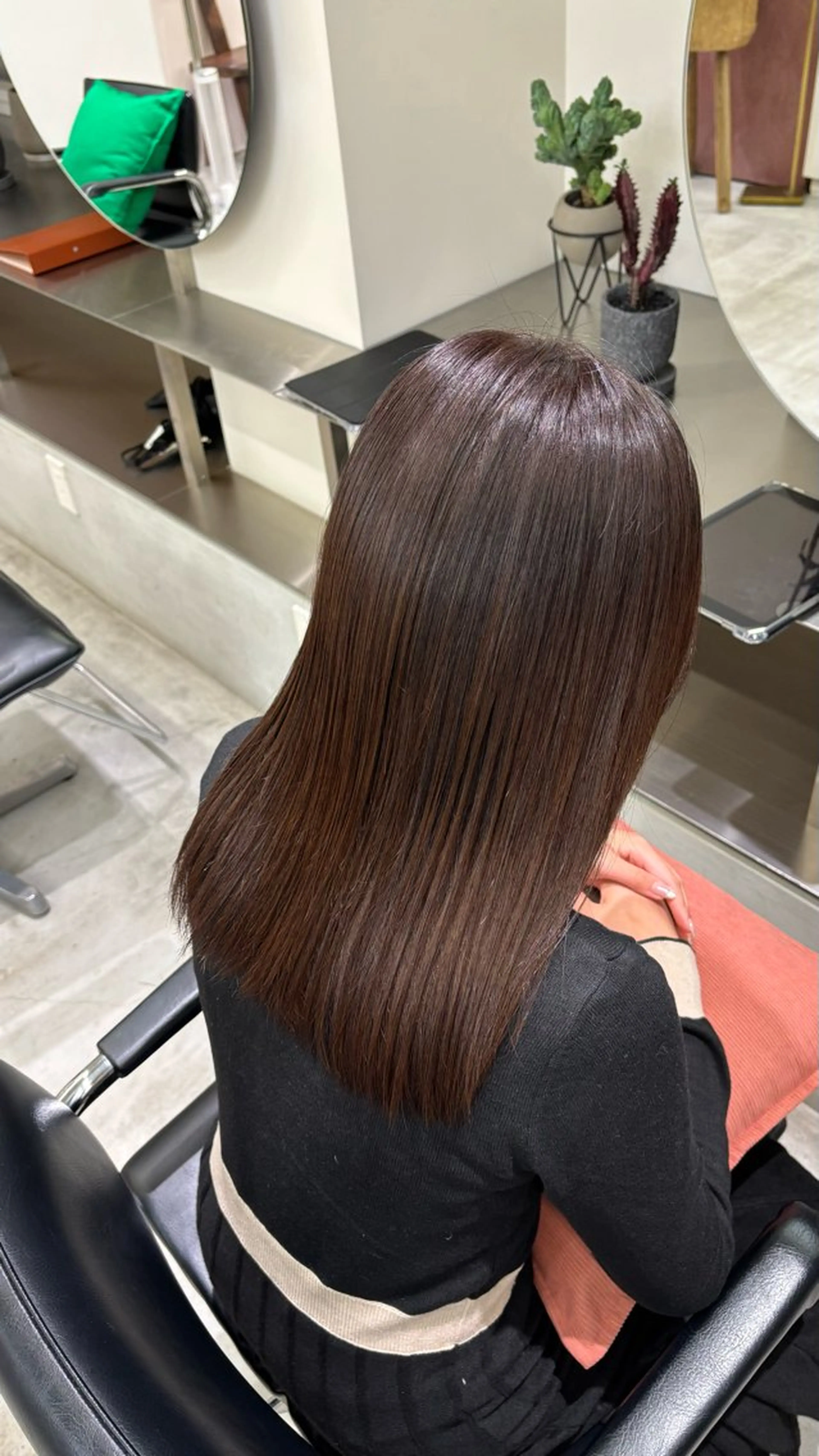 ロング 南石 裕哉のヘアスタイル