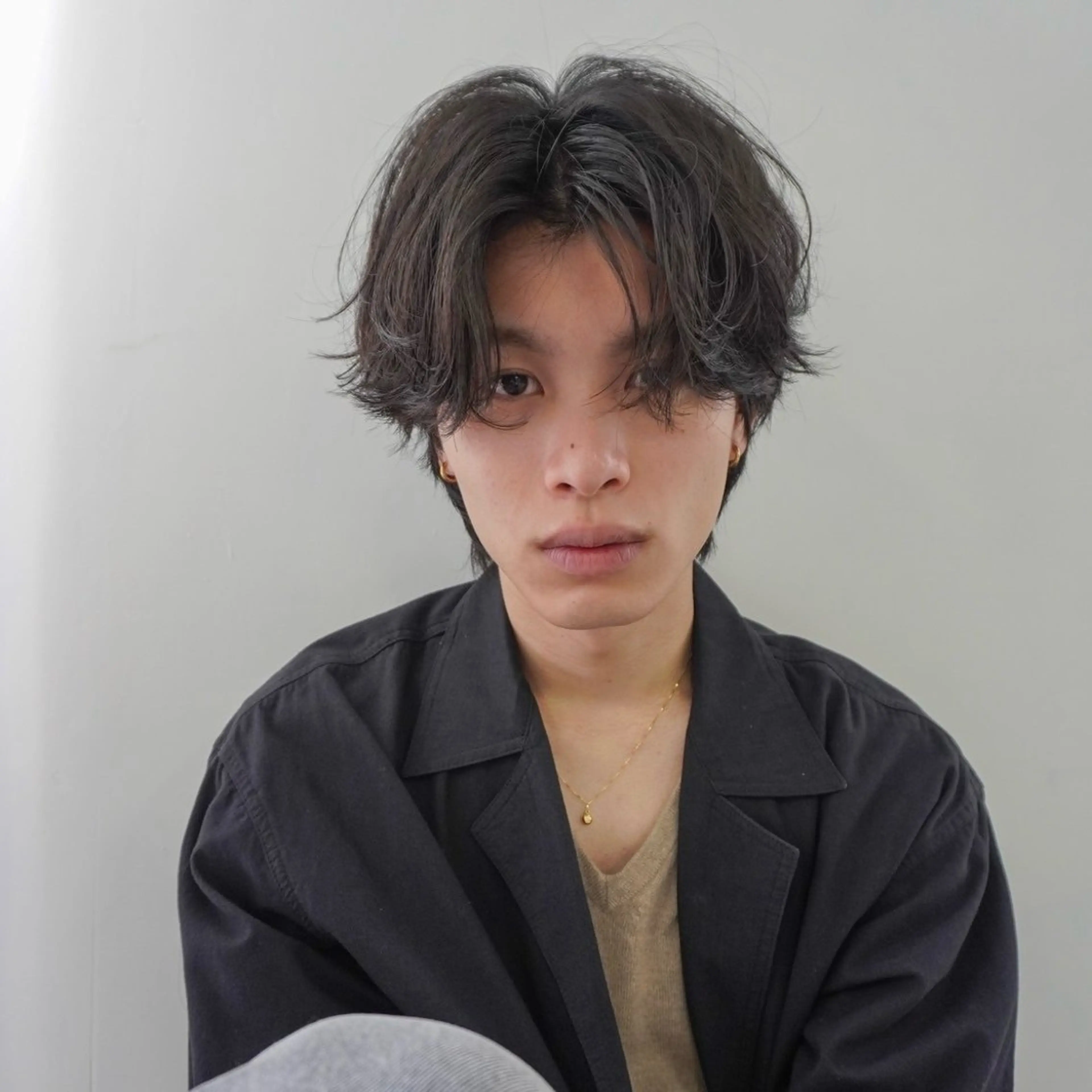 メンズ MAI🦎 無造作パーマ メンズのヘアスタイル