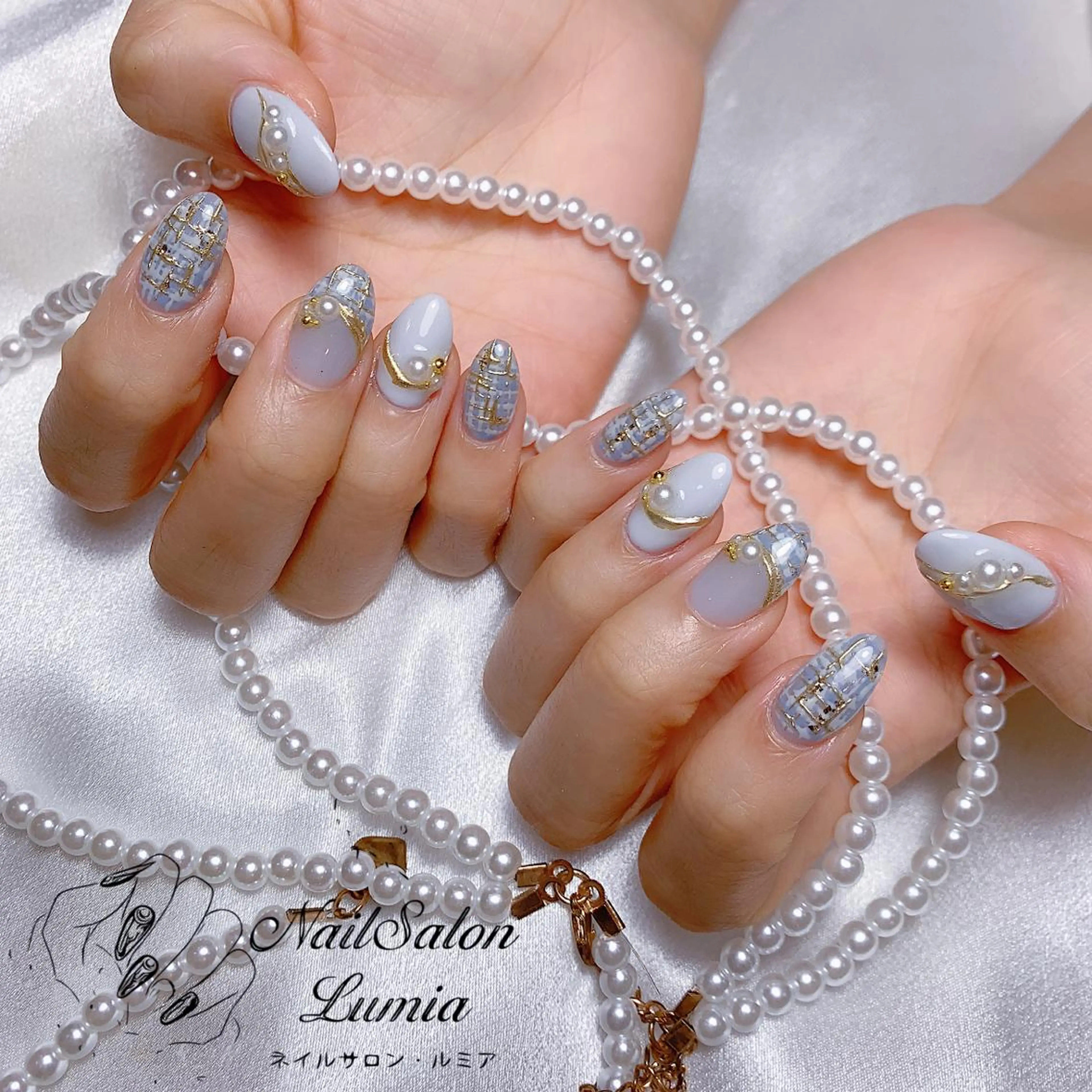 ネイル ハンドネイル ネイルサロン ルミア Lumia 店長のネイルデザイン