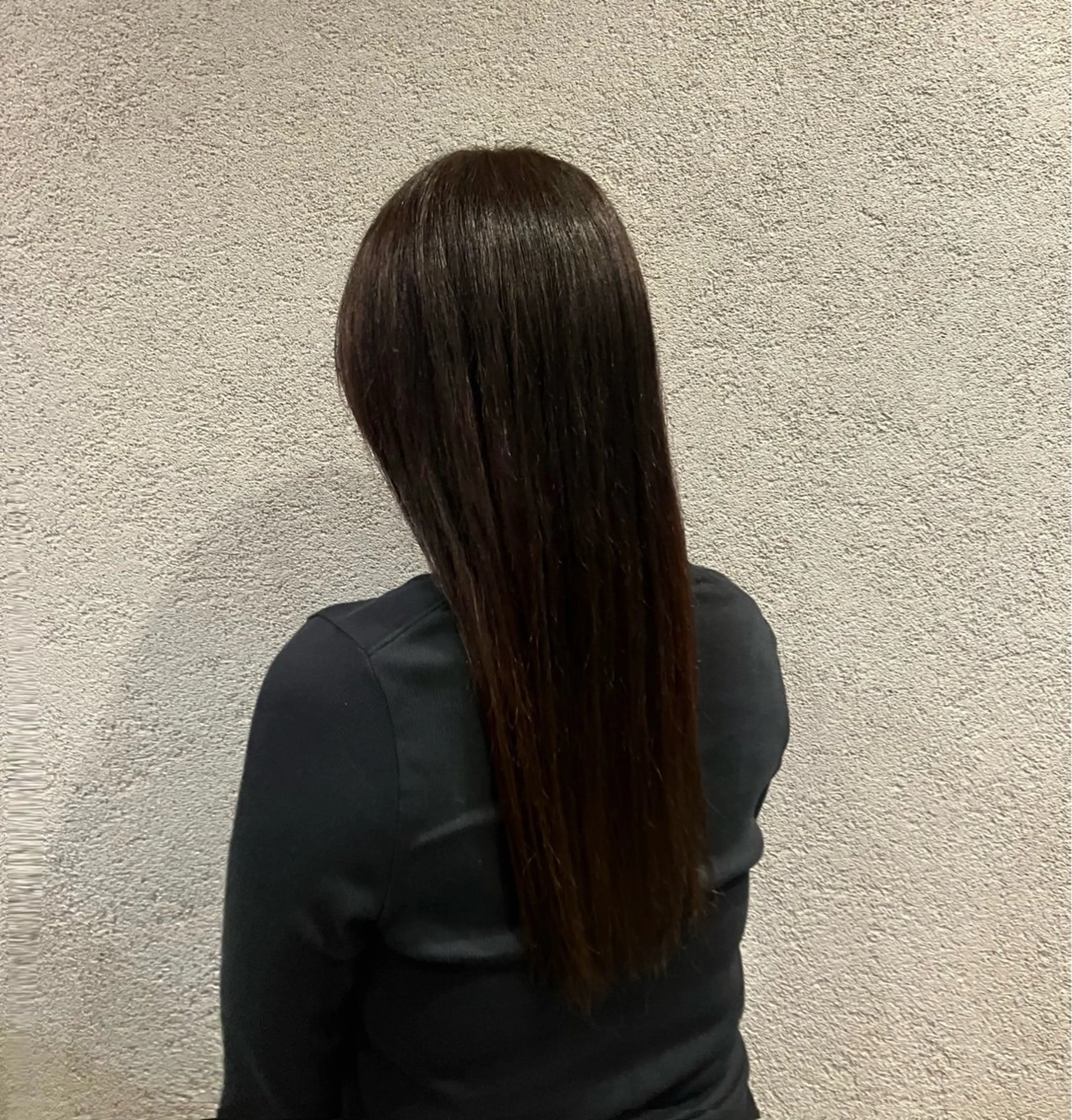 ロング カラー ブリーチ ブラウンカラー 山田 莉帆のヘアスタイル