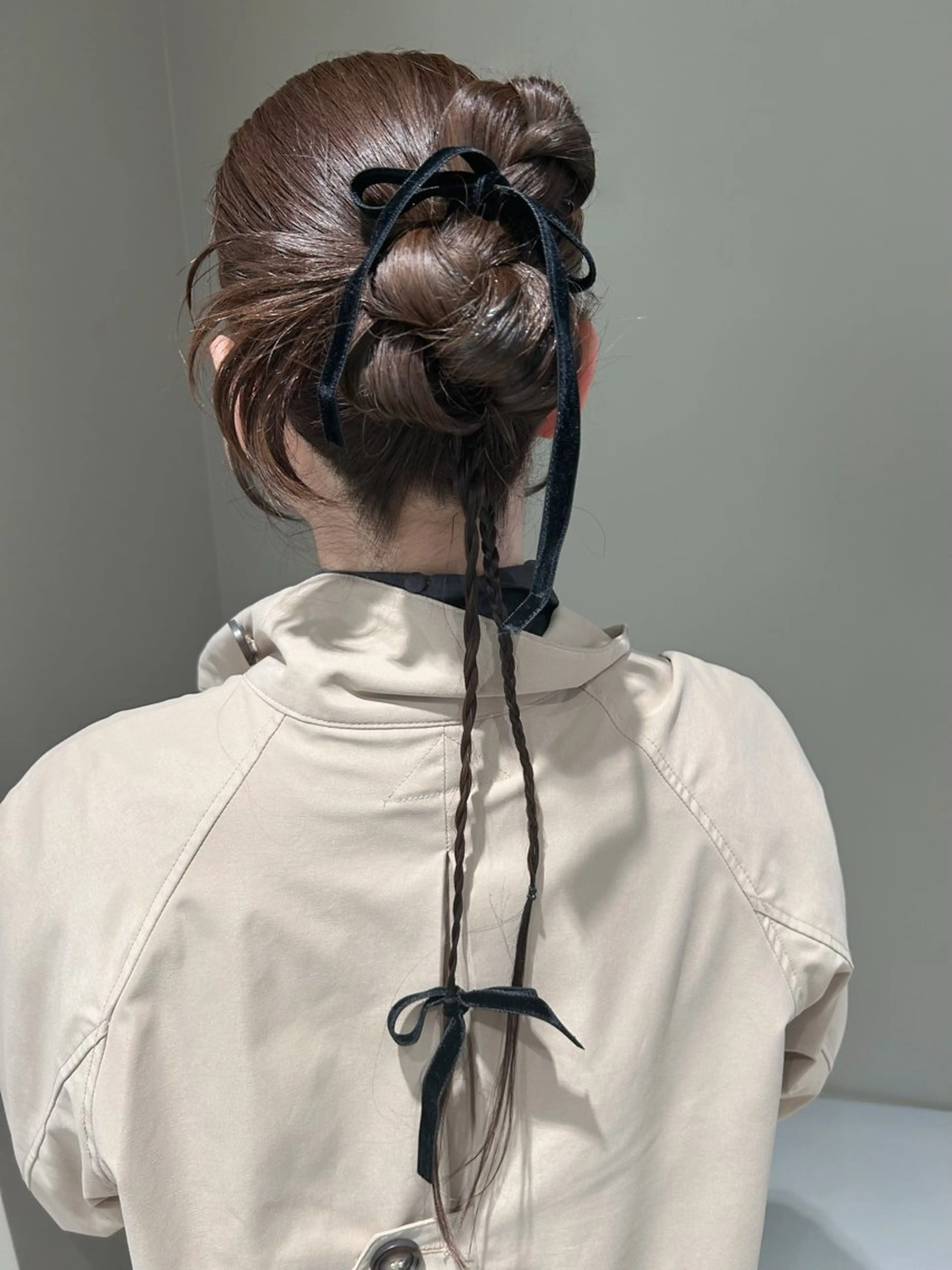 ロング ヘアアレンジ ヘアセット 勝野 麻美のヘアスタイル