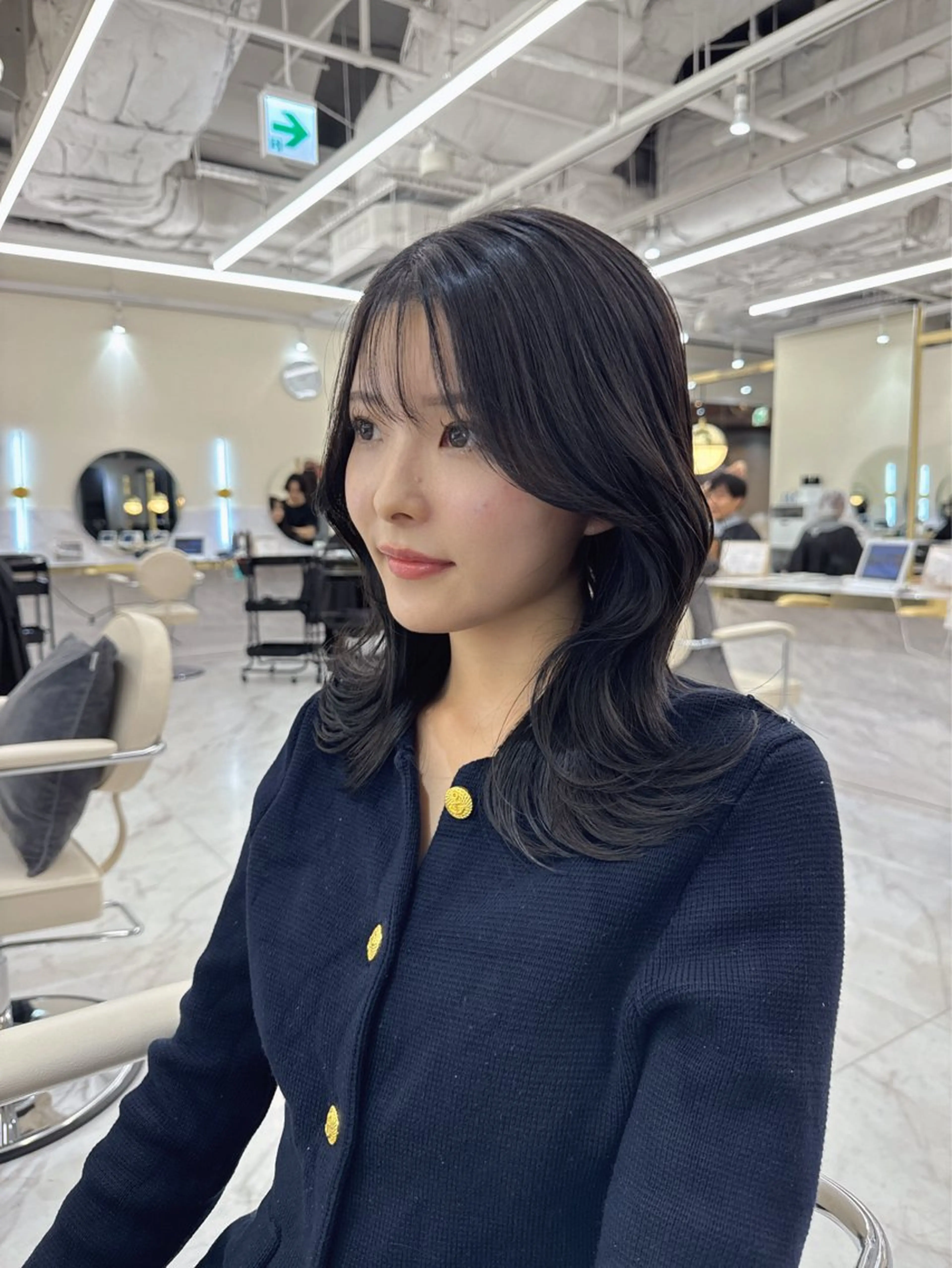 ミディアム カラー ヘアアレンジ 透明感カラー 髪質改善 レイヤーカット カット ヘアカラー トリートメント ヘアセット 髪質改善特化 🫧松野力也のヘアスタイル