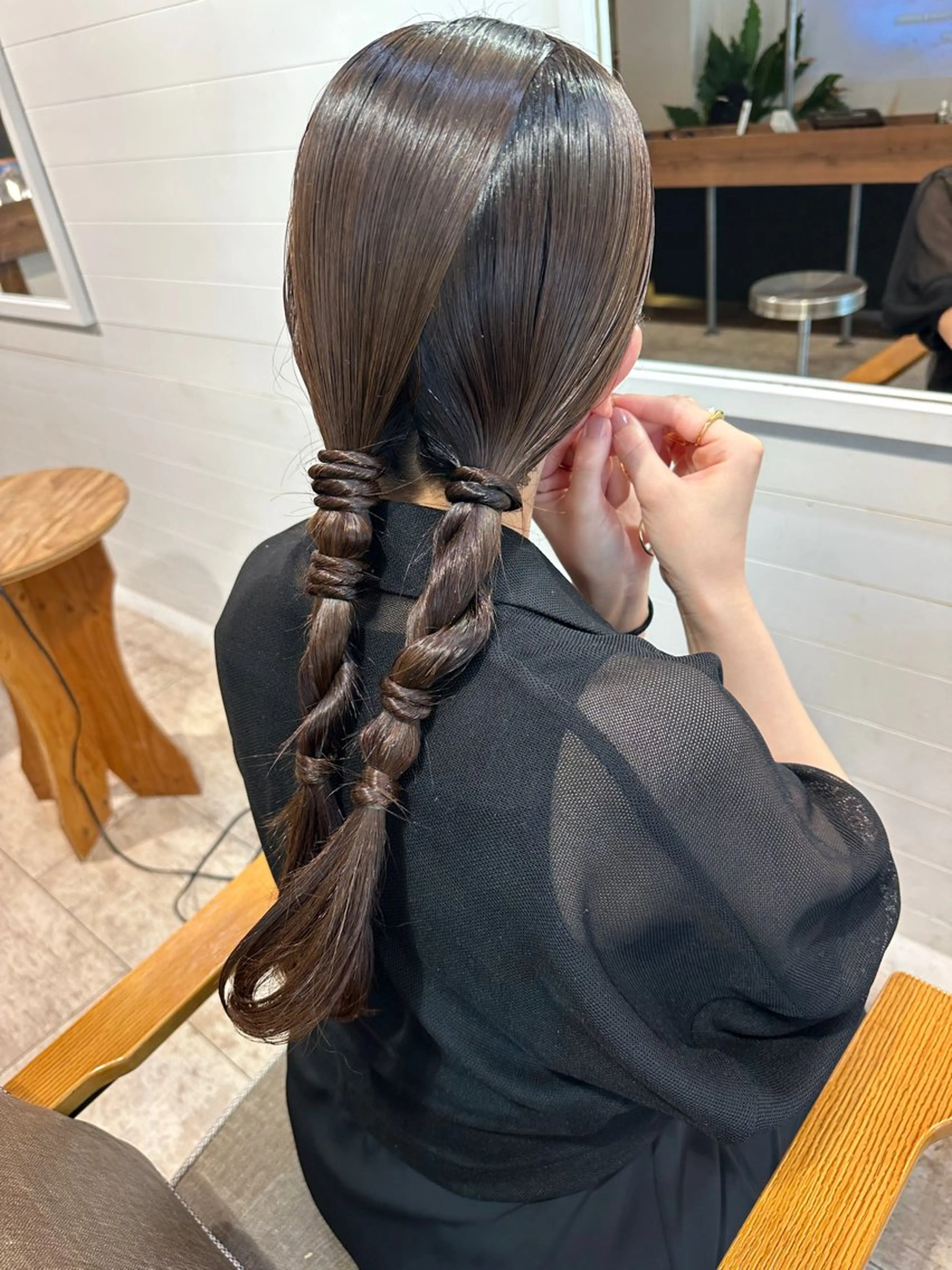 ロング 宮﨑 あかねのヘアスタイル