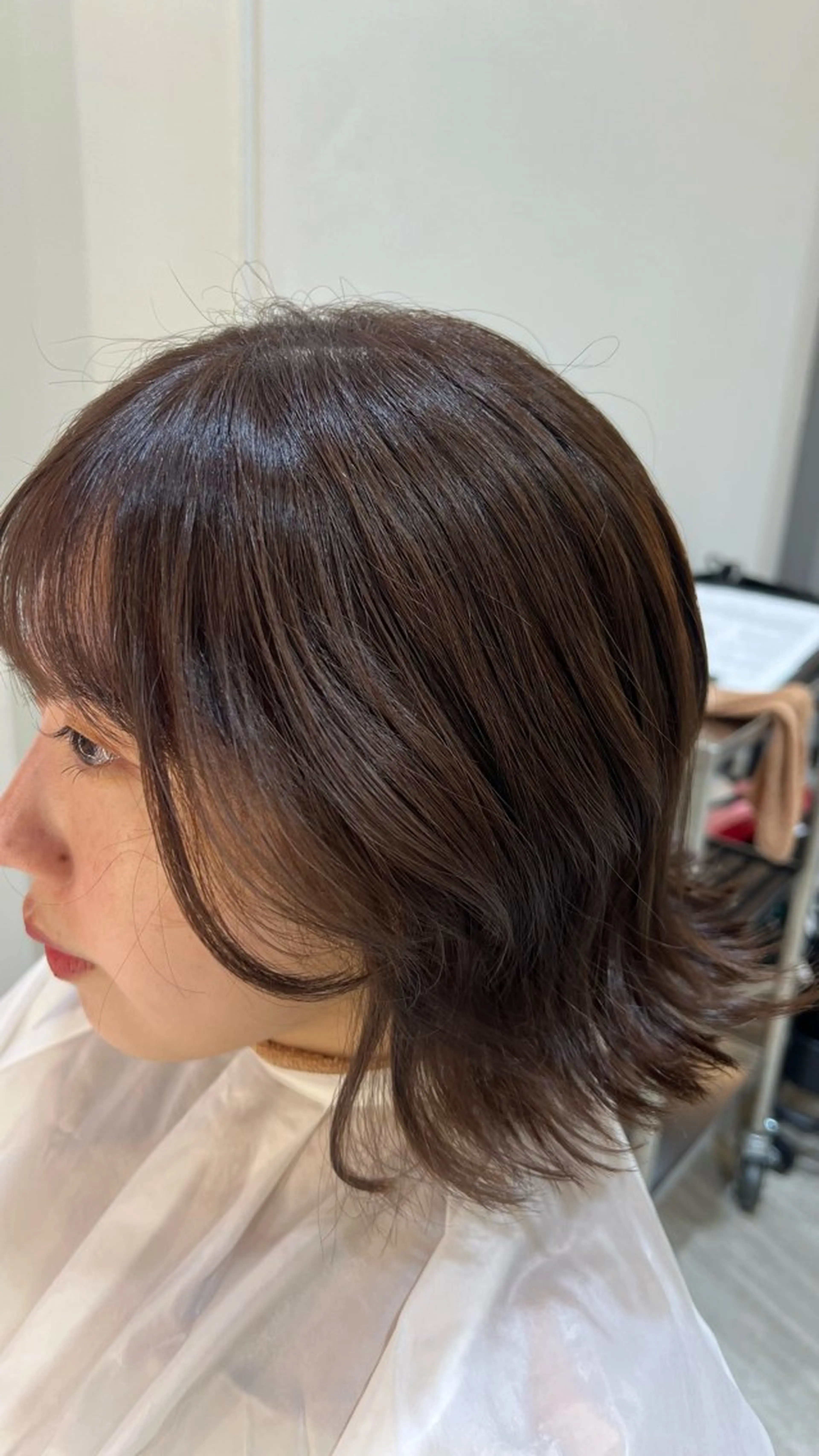 ショート ヘアカラー 近藤 羽南のヘアスタイル