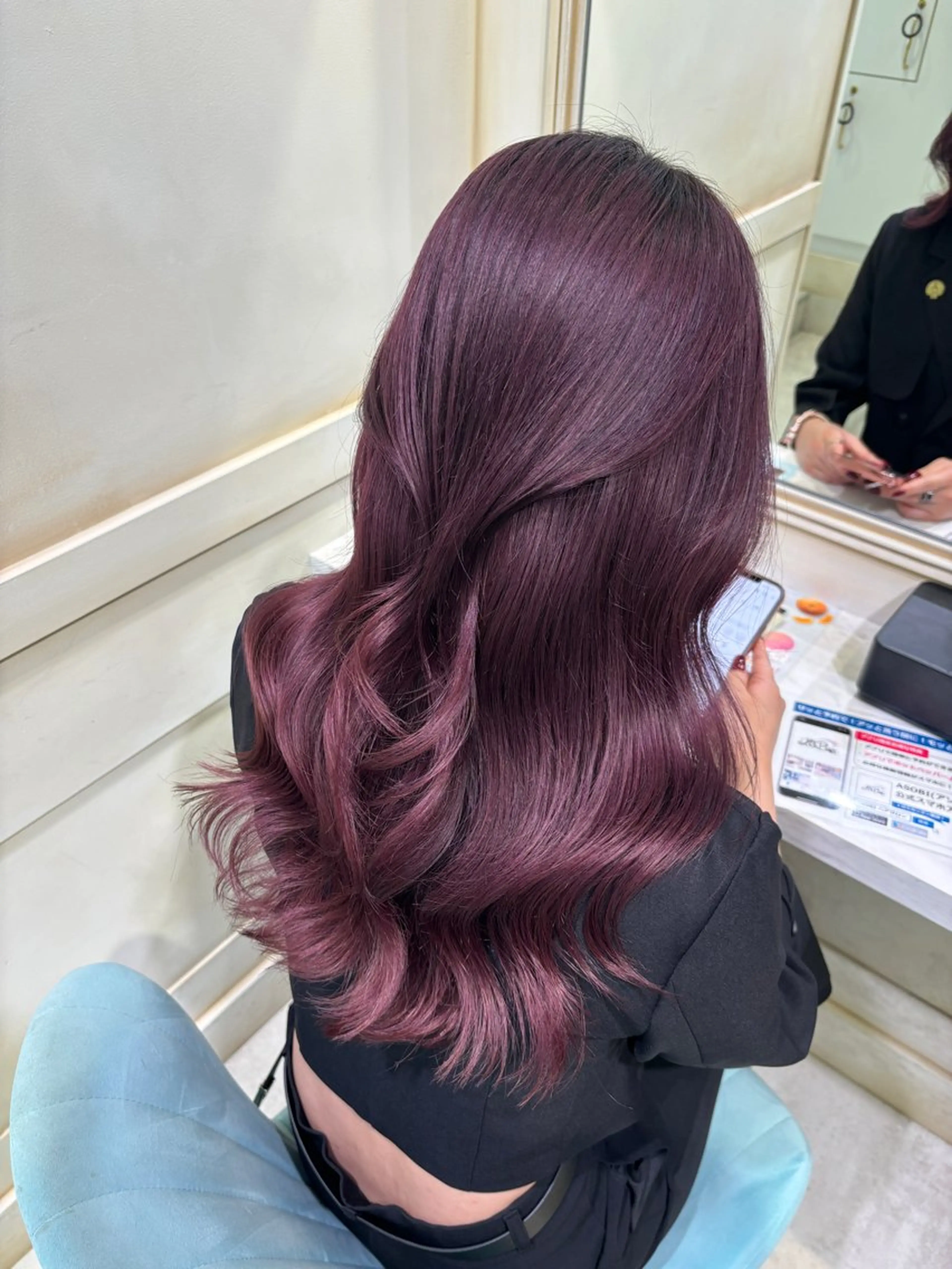 ロング カラー ヘアカラー トリートメント 🦋ブリーチ/カラー 専門AYA💖のヘアスタイル