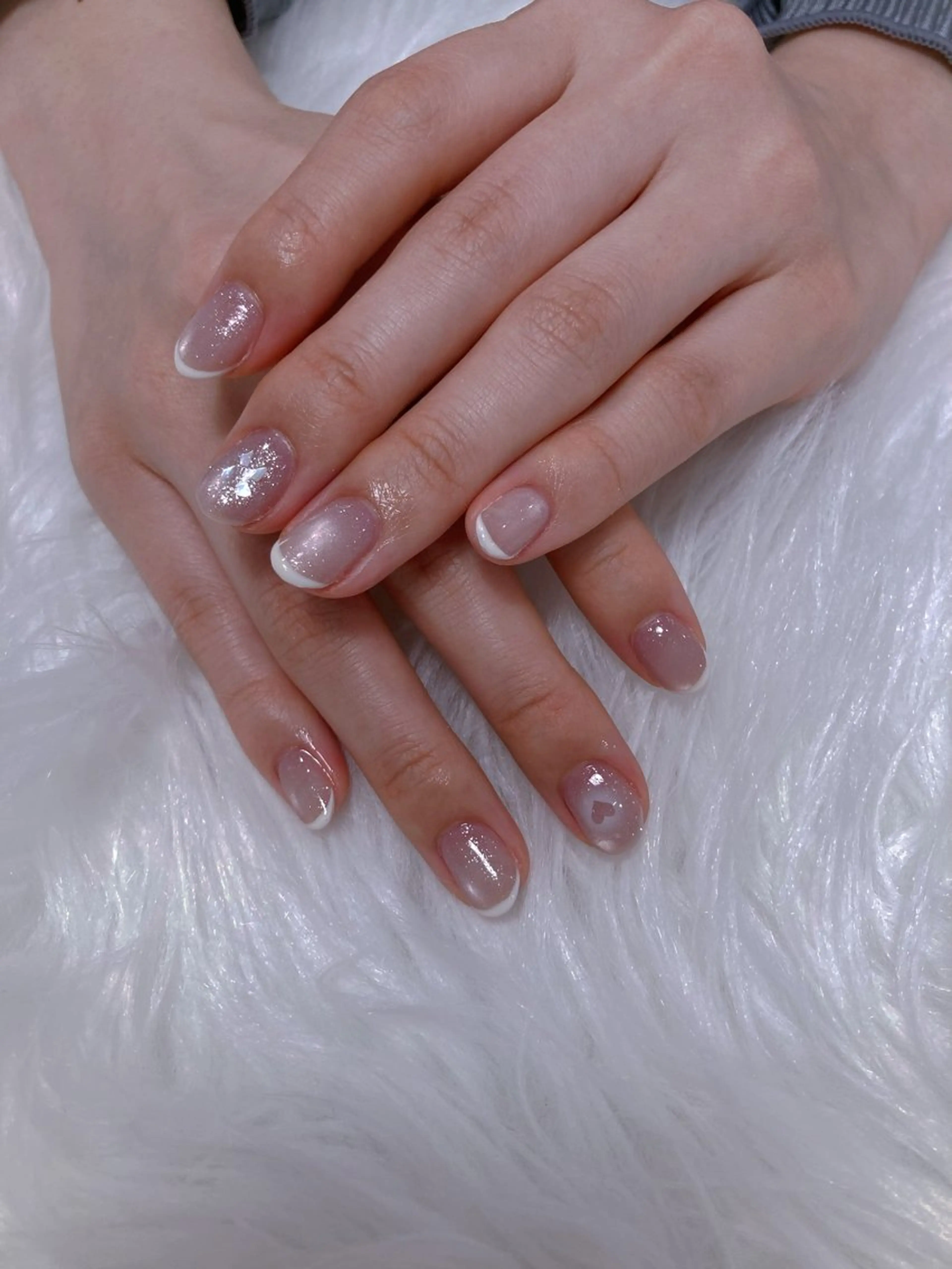 ネイル ハンドネイル eggplant レイカのネイルデザイン