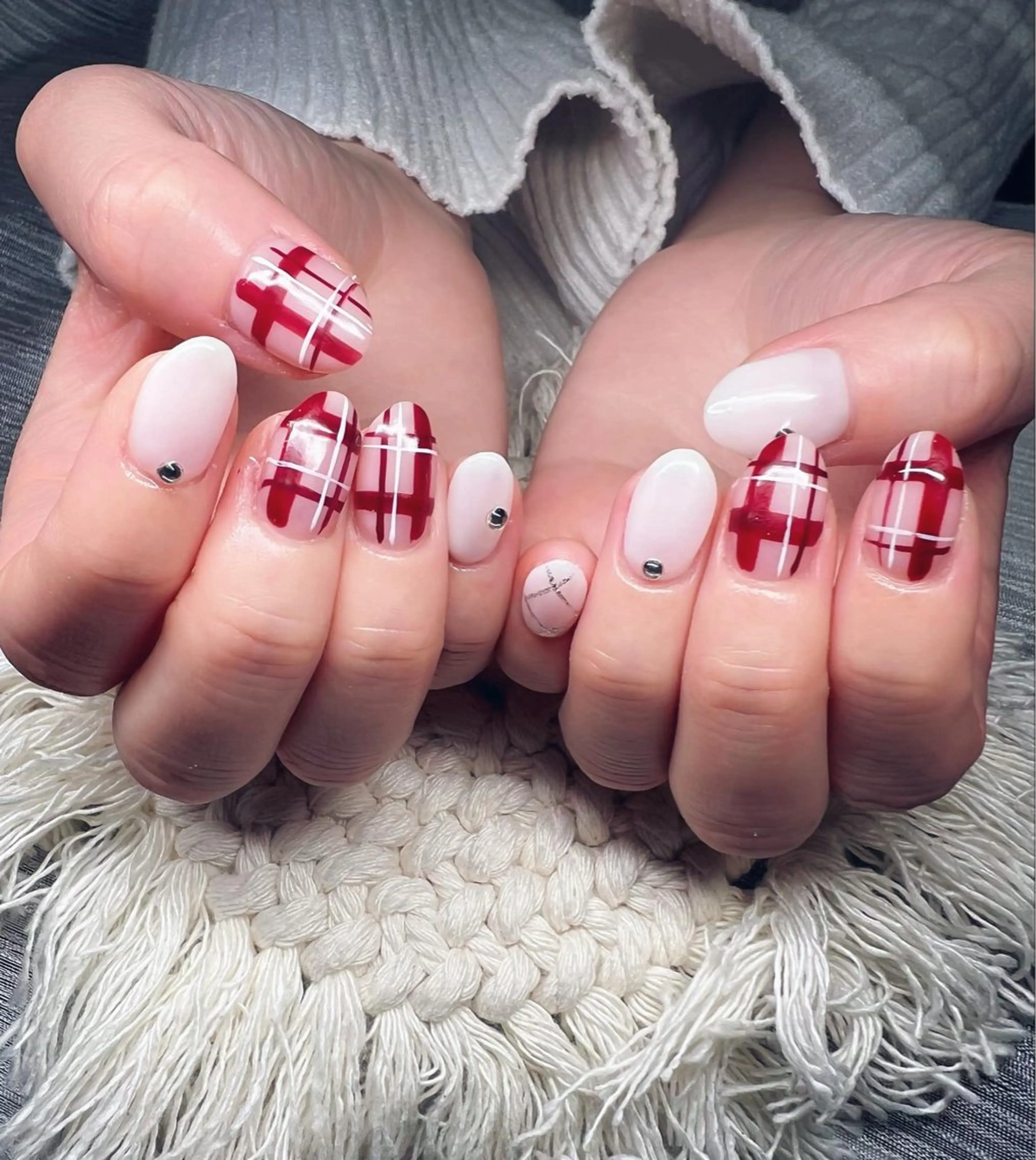 ネイル オーロラネイル チークネイル 長さ出し フットネイル フレンチネイル Lee Nails チップ長さだし専門店のネイルデザイン