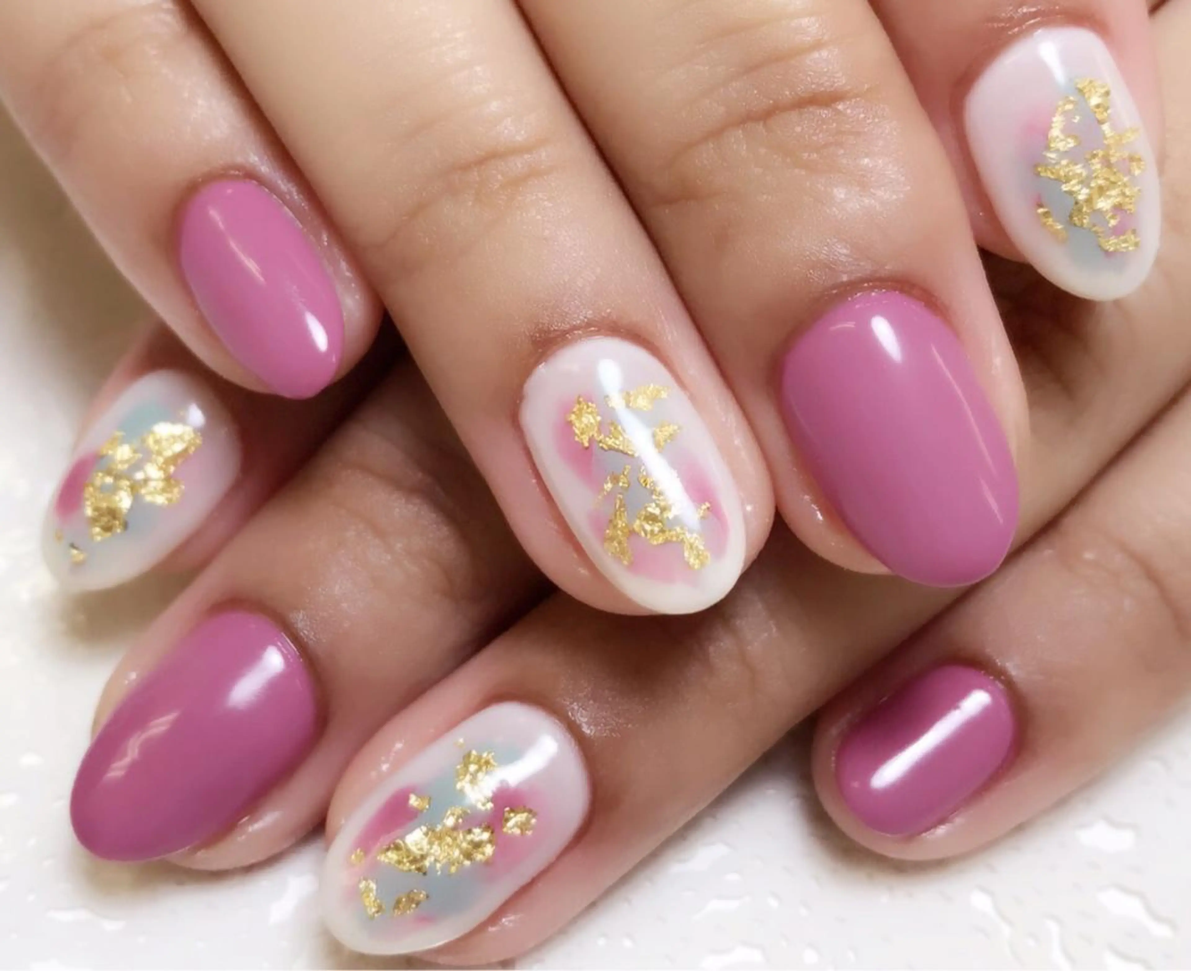 ネイル ラウバイマノマノ なかざとのネイルデザイン