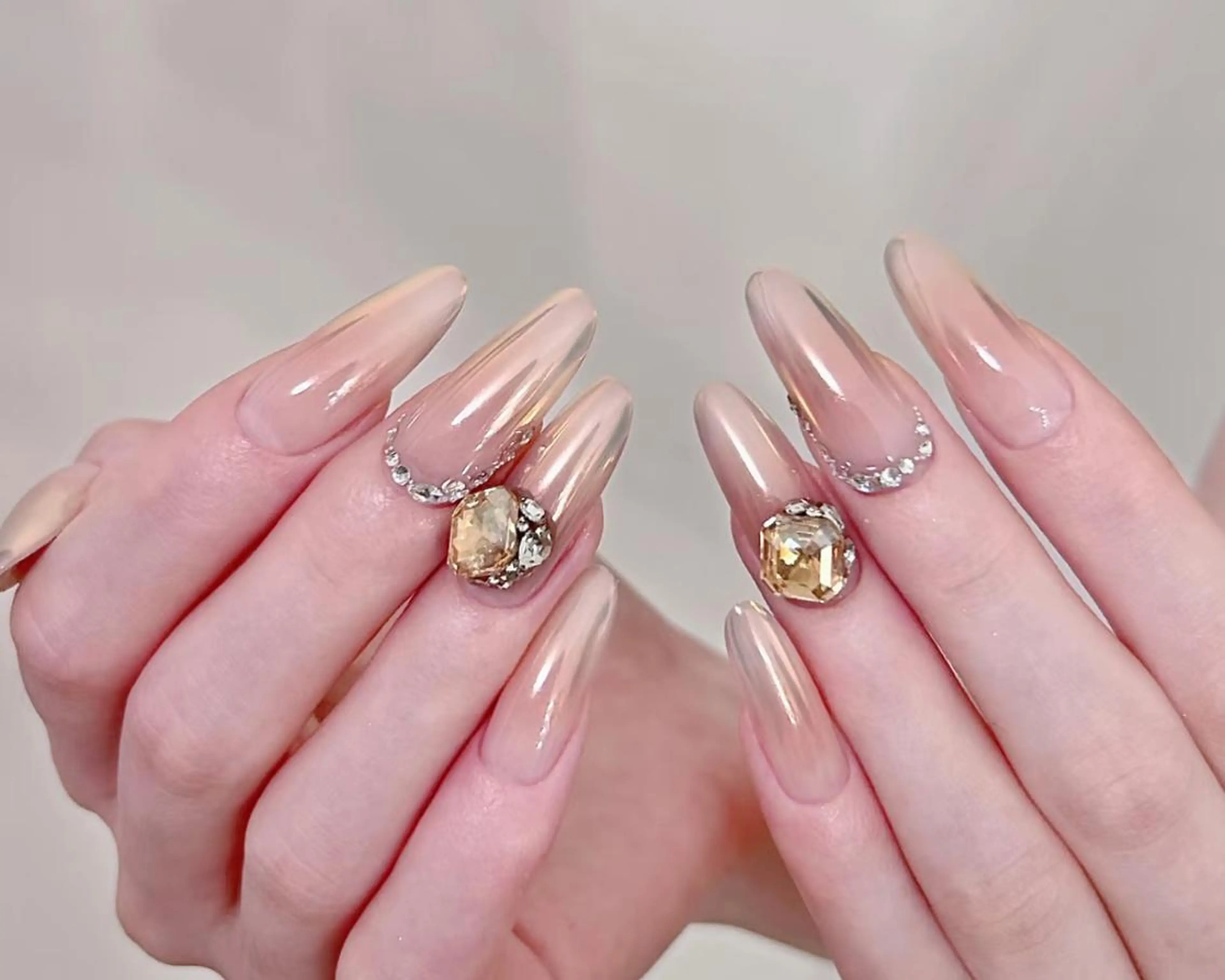 ネイル ハンドネイル ハンドケア 🍑 momo_nailのネイルデザイン