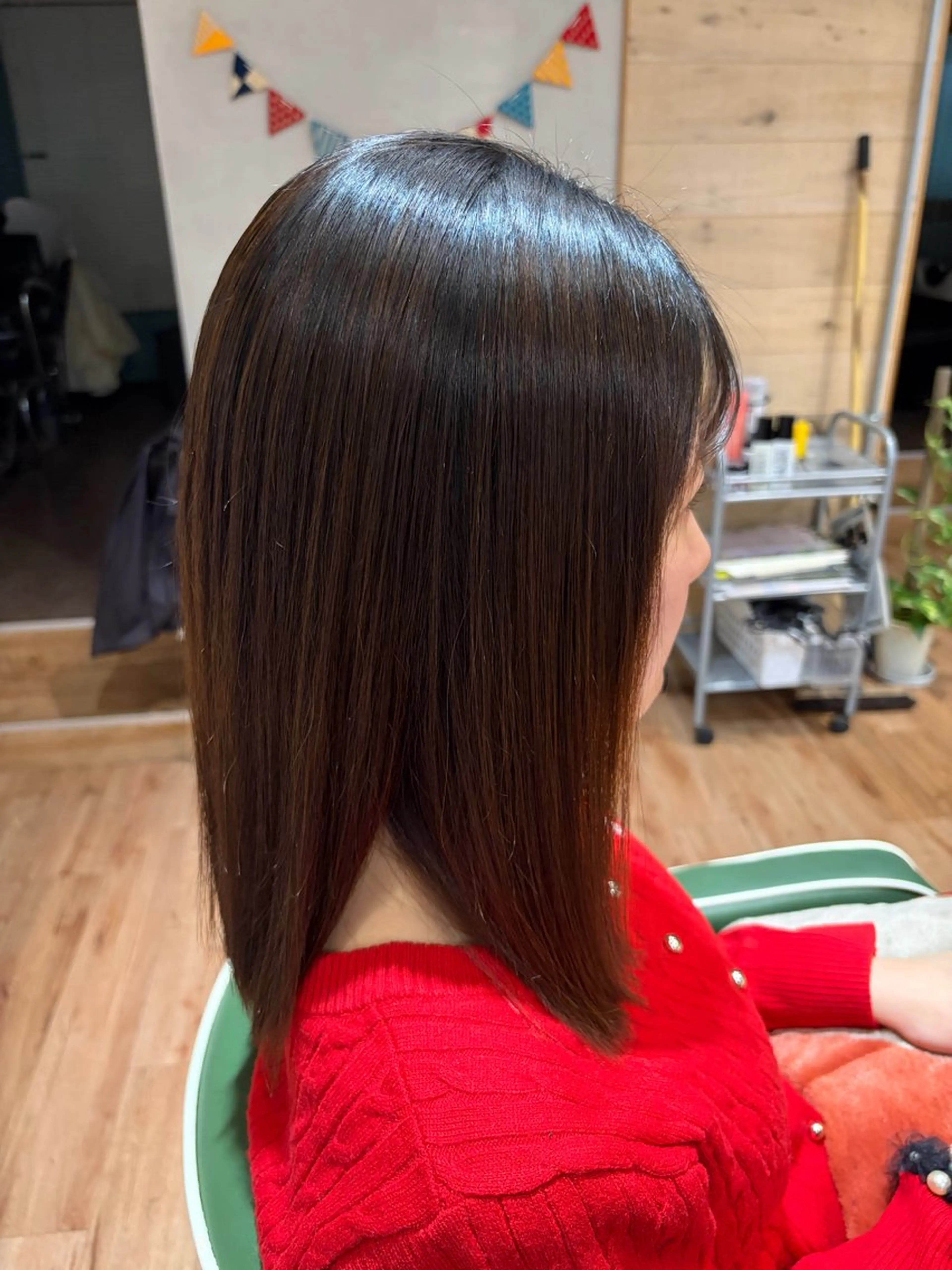 セミロング ✨ショート/ボブ 縮毛矯正✨アキラのヘアスタイル